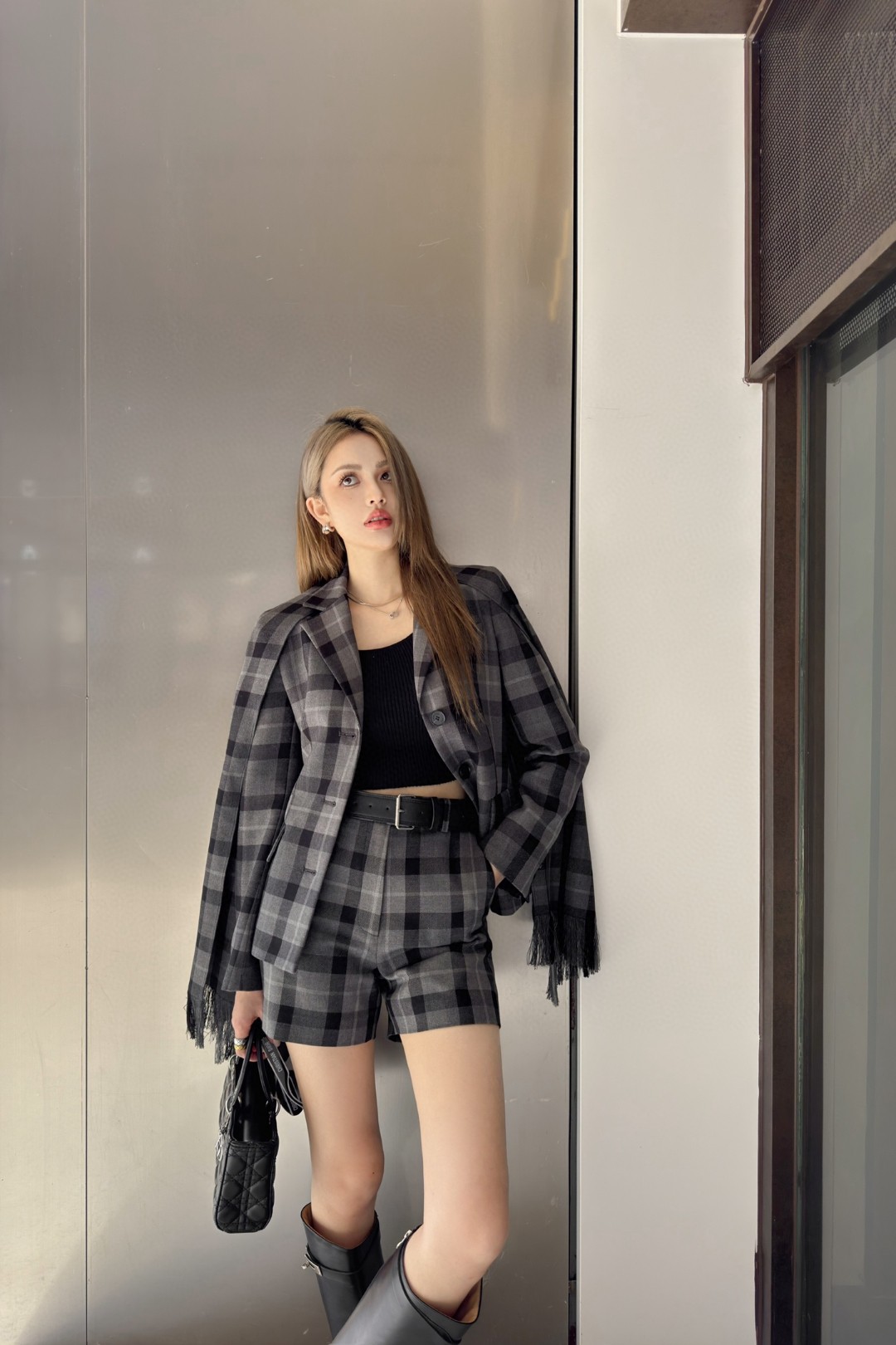 NO:314194,Top shorts model pictures, shorts,alexander wang19860909上衣短裤模特图,,shorts,alexander wang,Women's clothing