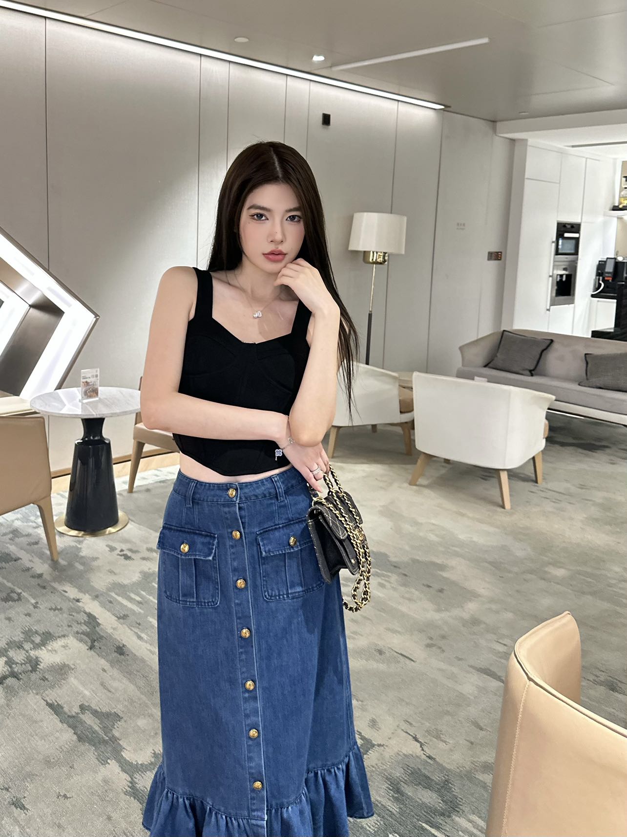 NO:324540,Model pictures, alexander wang19860909模特图,,alexander wang,Women's clothing