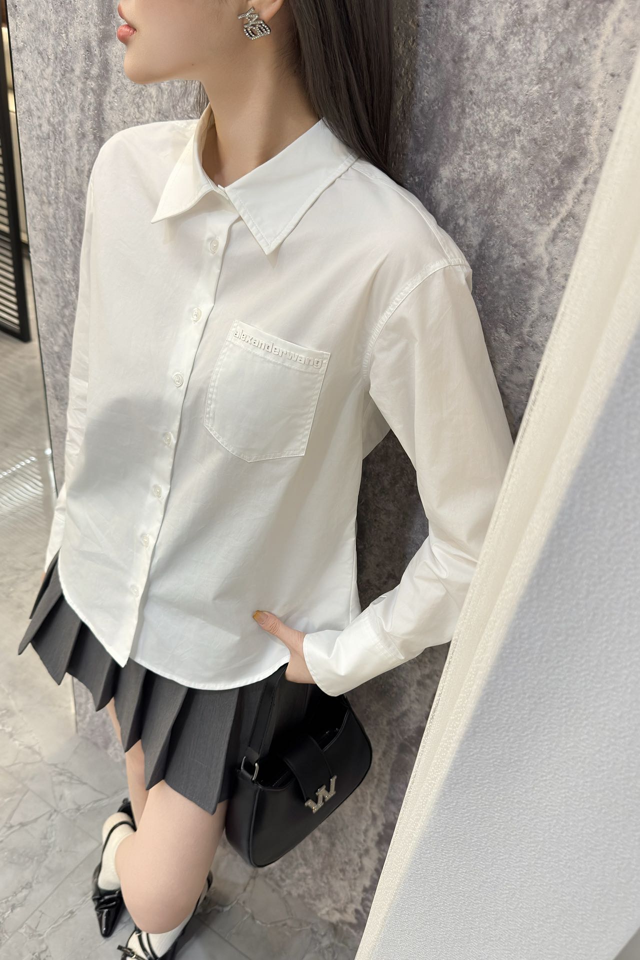 NO:326016,Model pictures, alexander wang19860909模特图,,alexander wang,Women's clothing