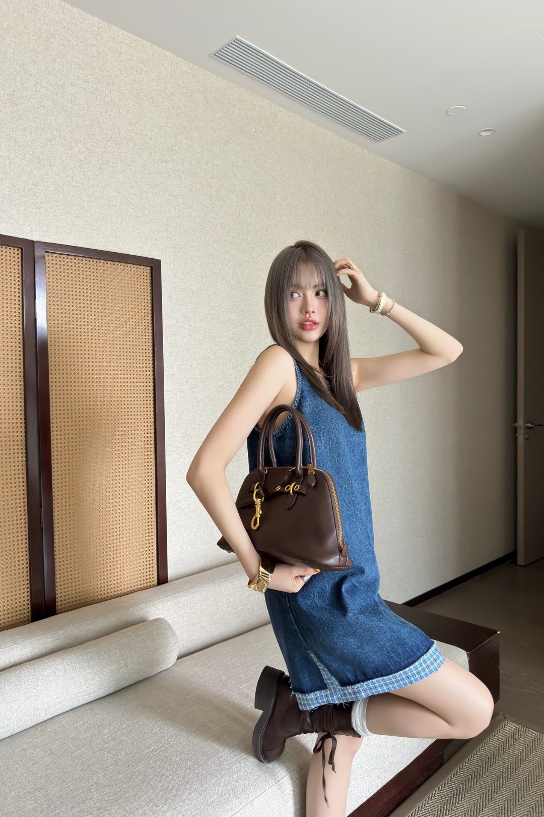 NO:326587,Model pictures, alexander wang19860909模特图,,alexander wang,Women's clothing