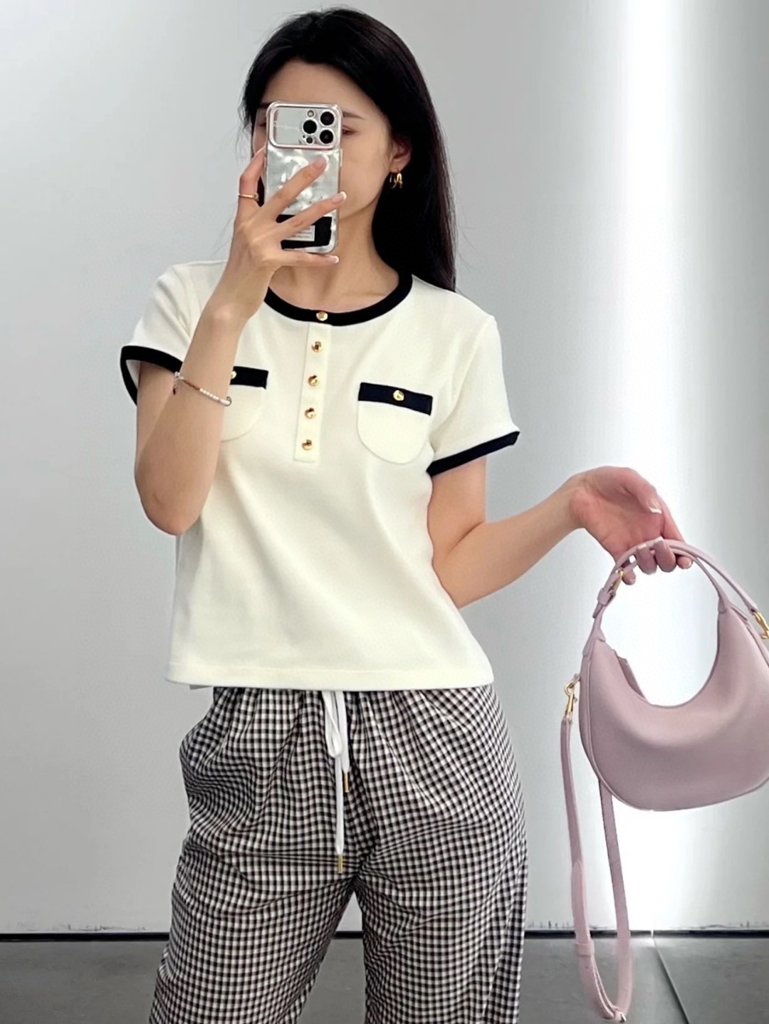 NO:411302,Purchase agent upper body picture, alexander wang19860909代购上身图,,alexander wang,Women's clothing