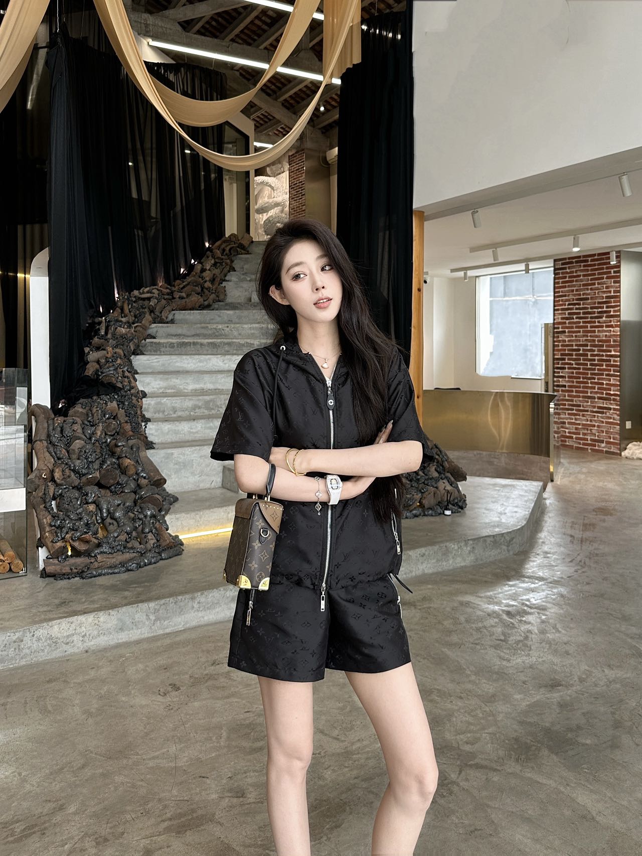 NO:421687,Model pictures, alexander wang19860909模特图,,alexander wang,Women's clothing