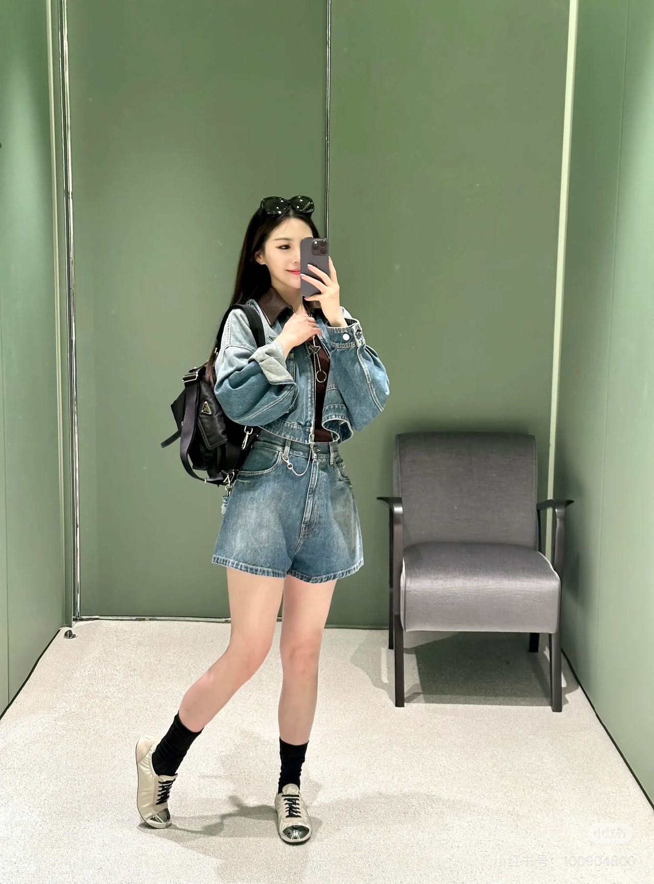 NO:428127,Purchase agent upper body picture, alexander wang19860909代购上身图,,alexander wang,Women's clothing