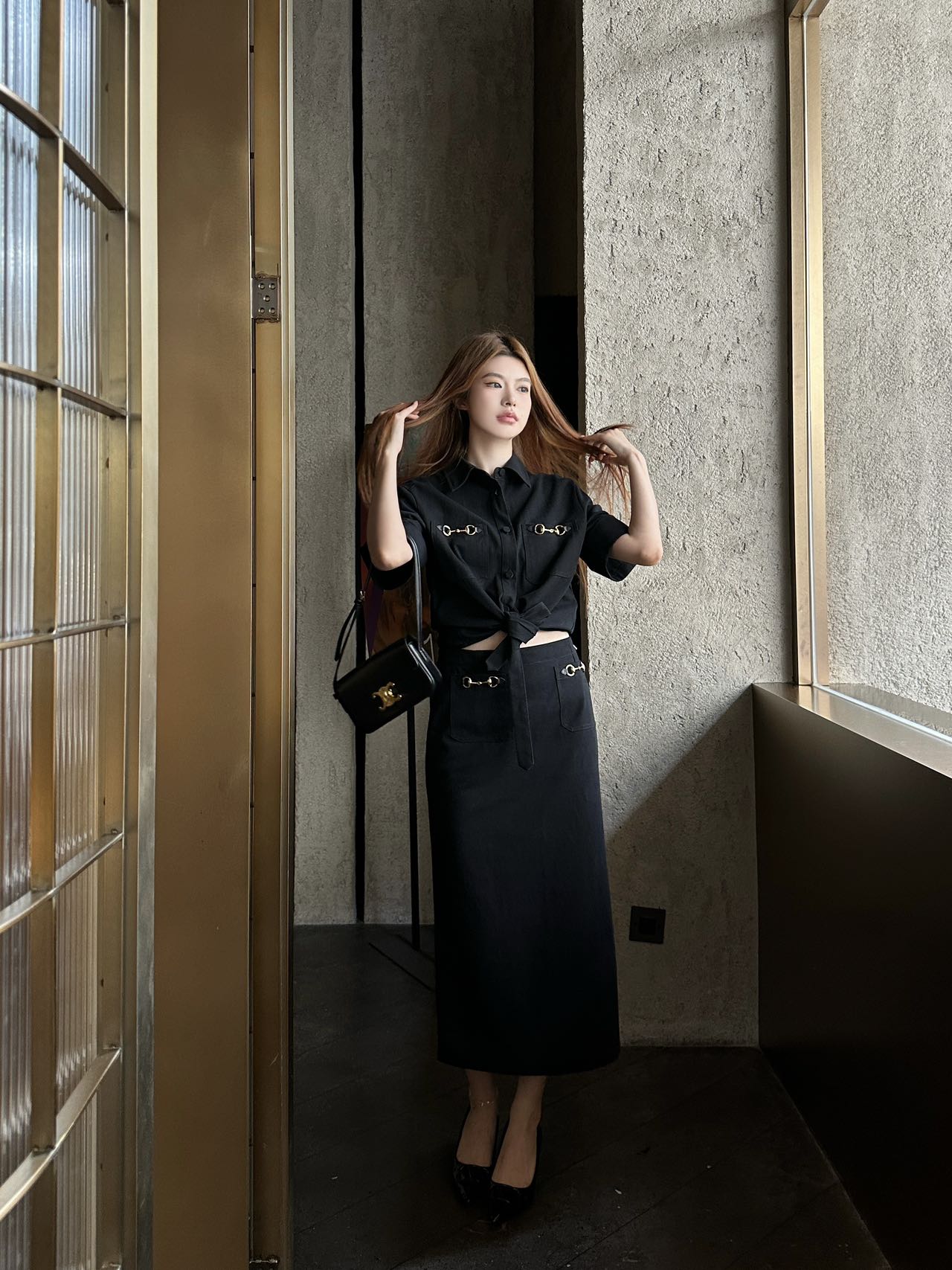 NO:430200,Model pictures, alexander wang19860909模特图,,alexander wang,Women's clothing