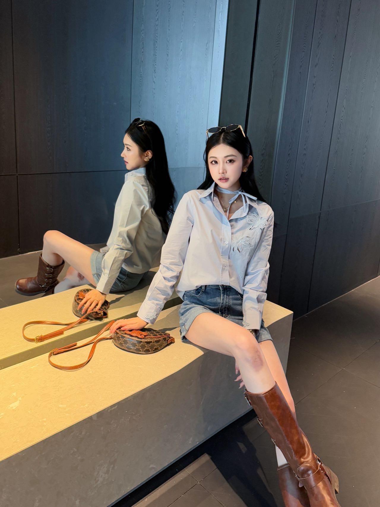 NO:444206,Model pictures, alexander wang19860909模特图,,alexander wang,Women's clothing