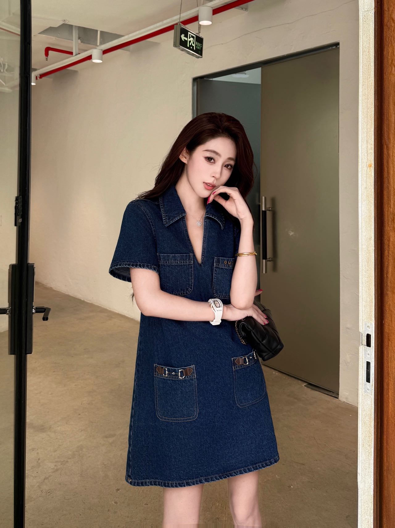 NO:464029,Model pictures, alexander wang19860909模特图,,alexander wang,Women's clothing