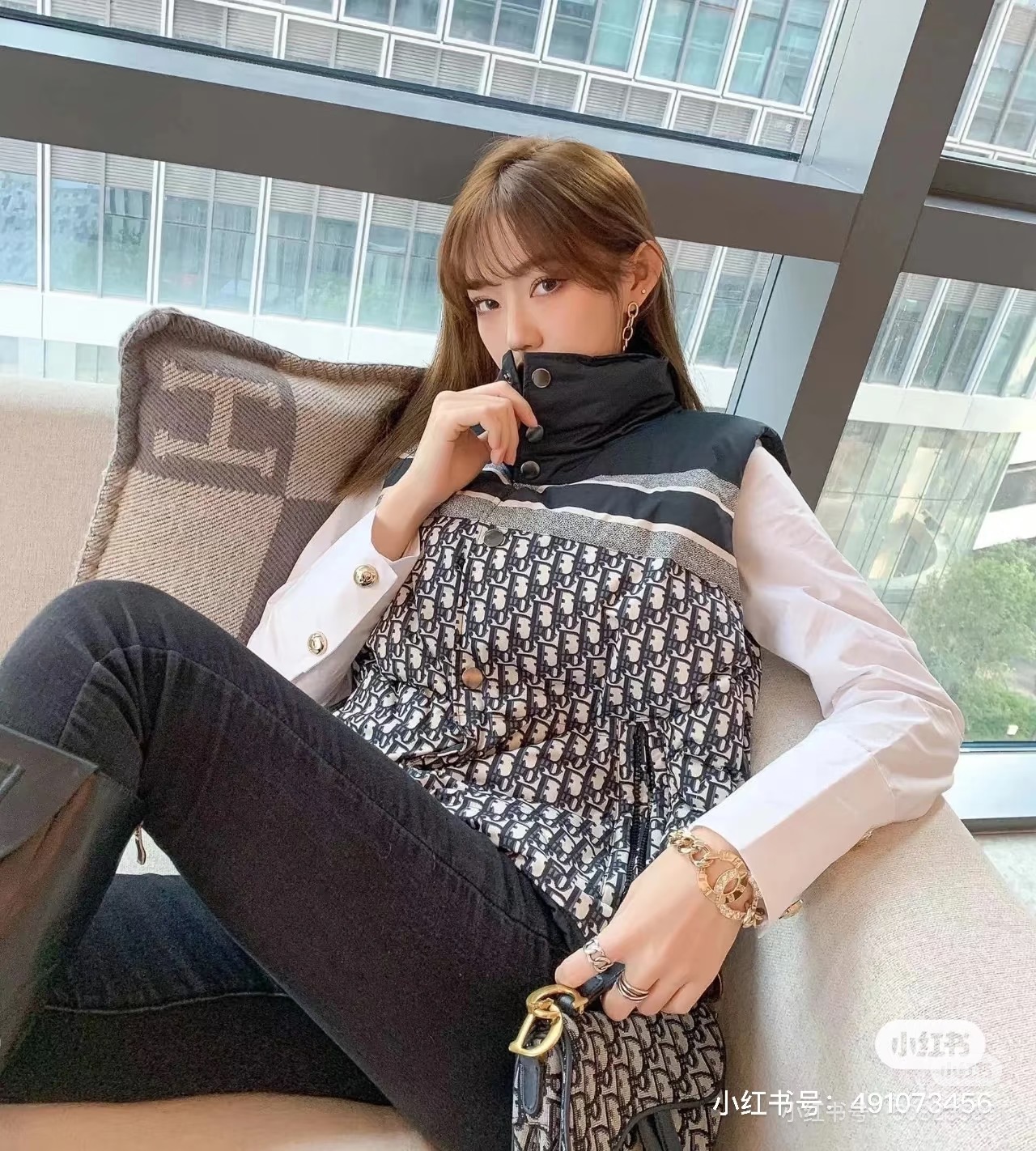 NO:494122,Purchase agent upper body picture, alexander wang19860909代购上身图,,alexander wang,Women's clothing