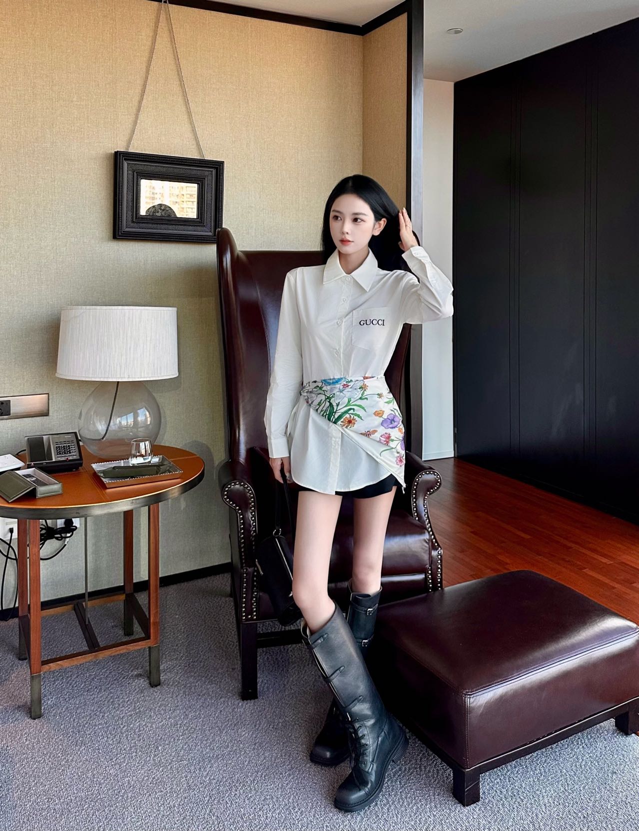 NO:502230,Model pictures, alexander wang19860909模特图,,alexander wang,Women's clothing