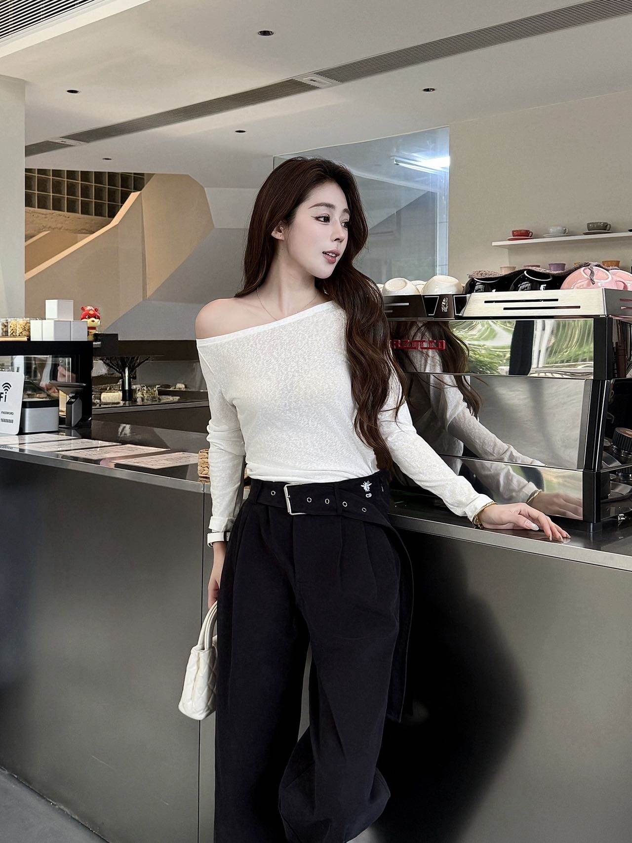 NO:535349,Model pictures, alexander wang19860909模特图,,alexander wang,Women's clothing