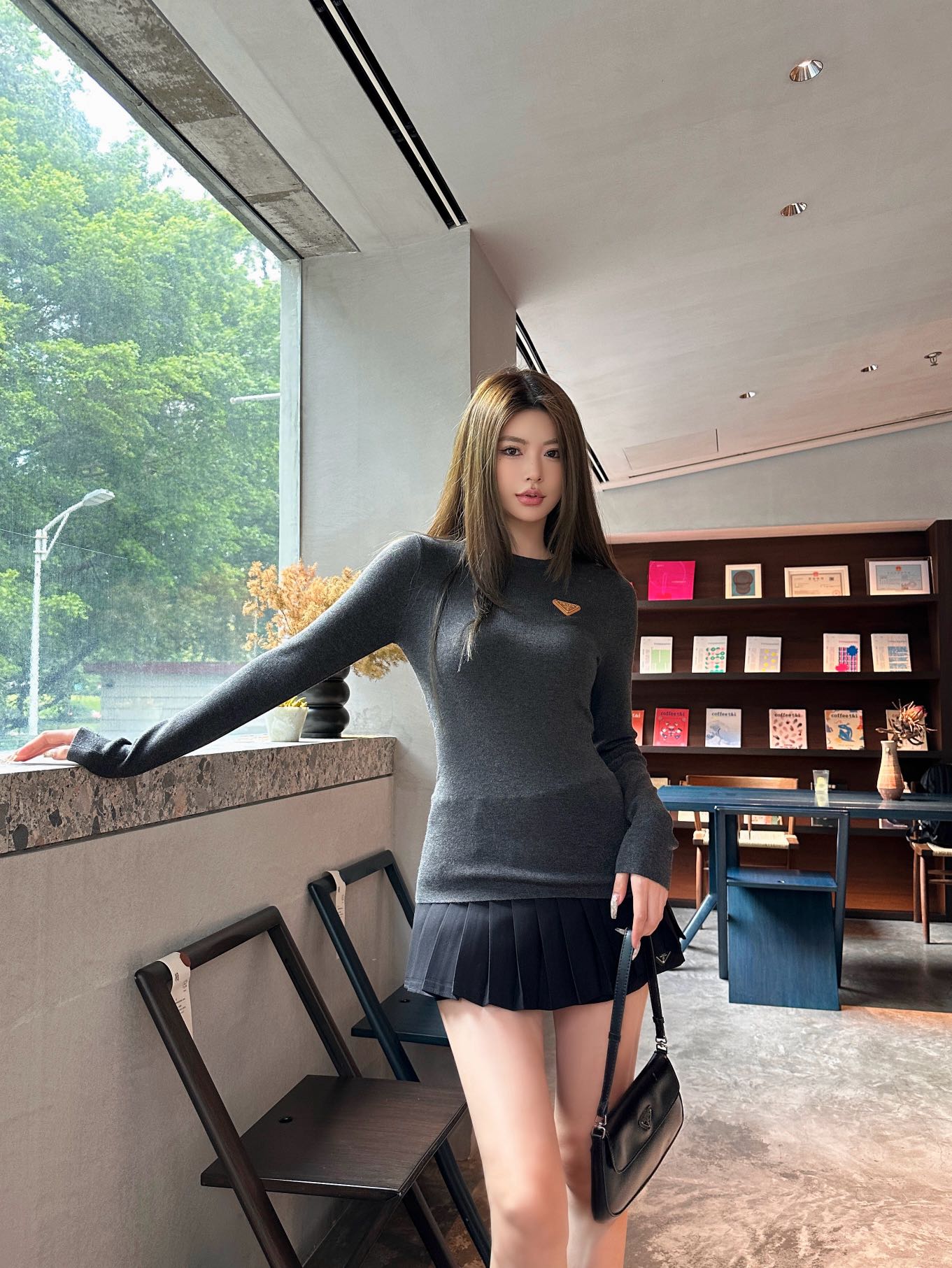 NO:535373,Model pictures, alexander wang19860909模特图,,alexander wang,Women's clothing