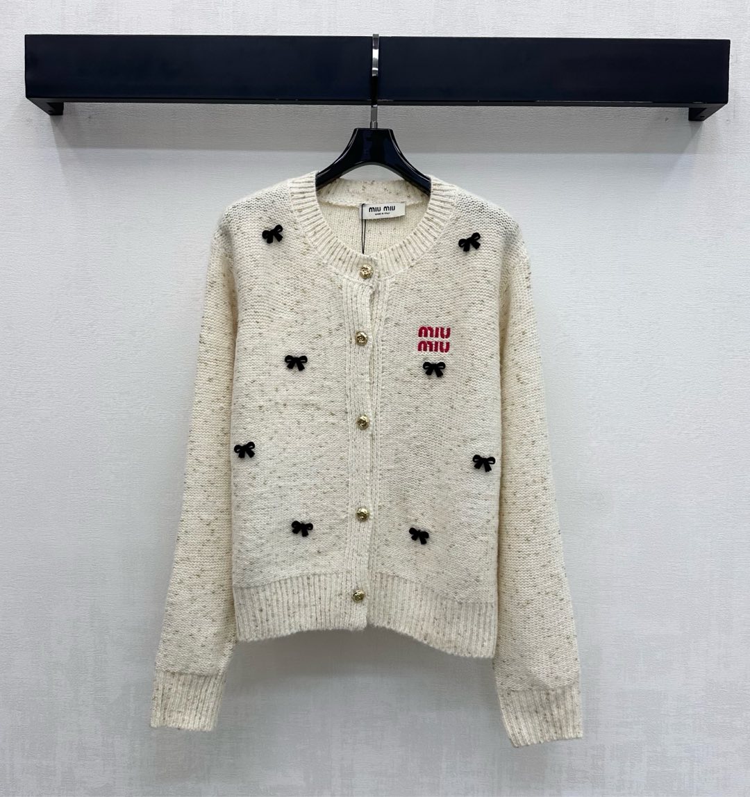 미우미우 여성 가디건 97446 Miu Miu Cardigan