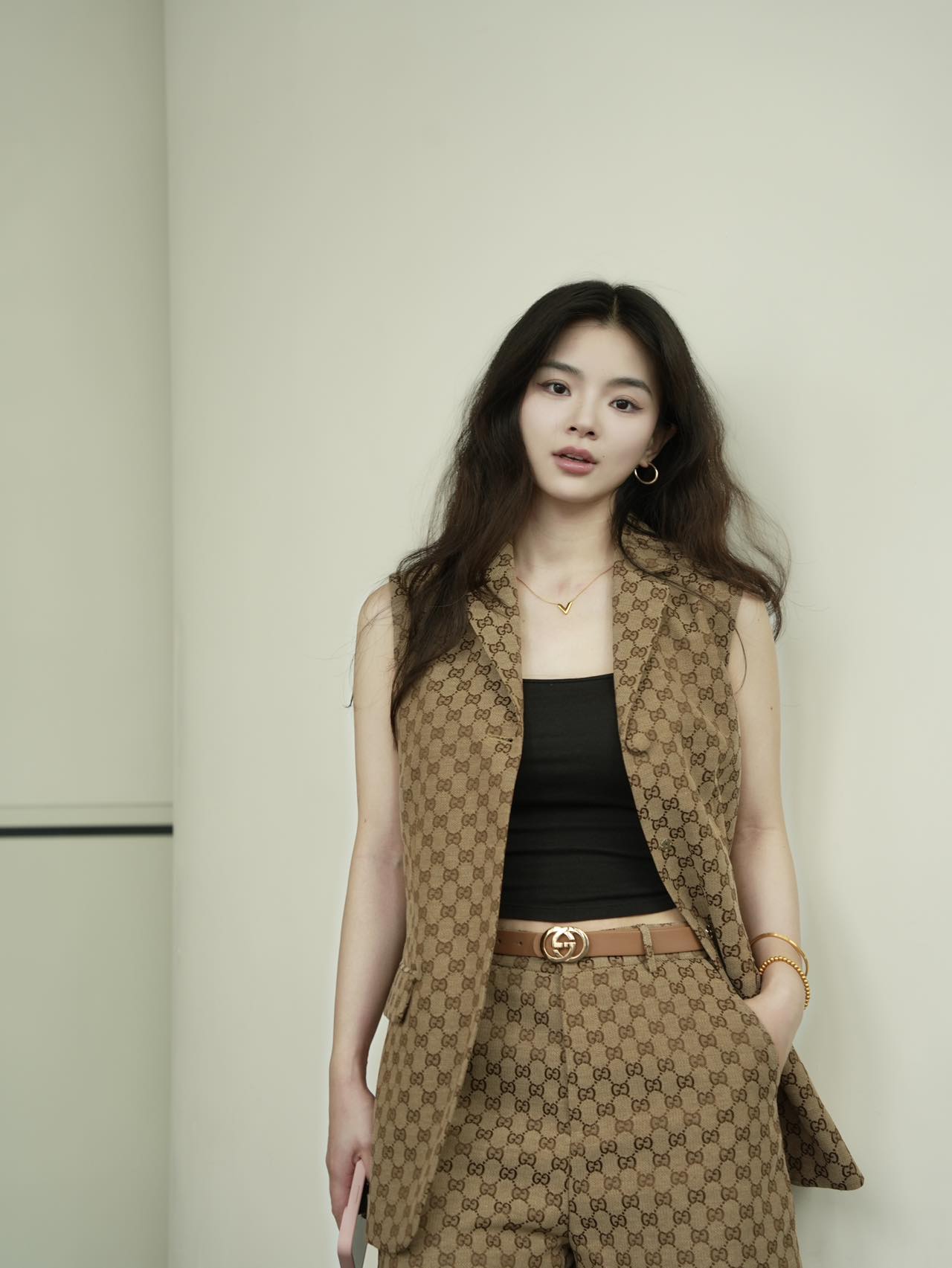 NO:744511,Model upper body picture,Gucci-clothing,gucci,19860909模特上身图,古驰-服装,gucci,,Women's clothing