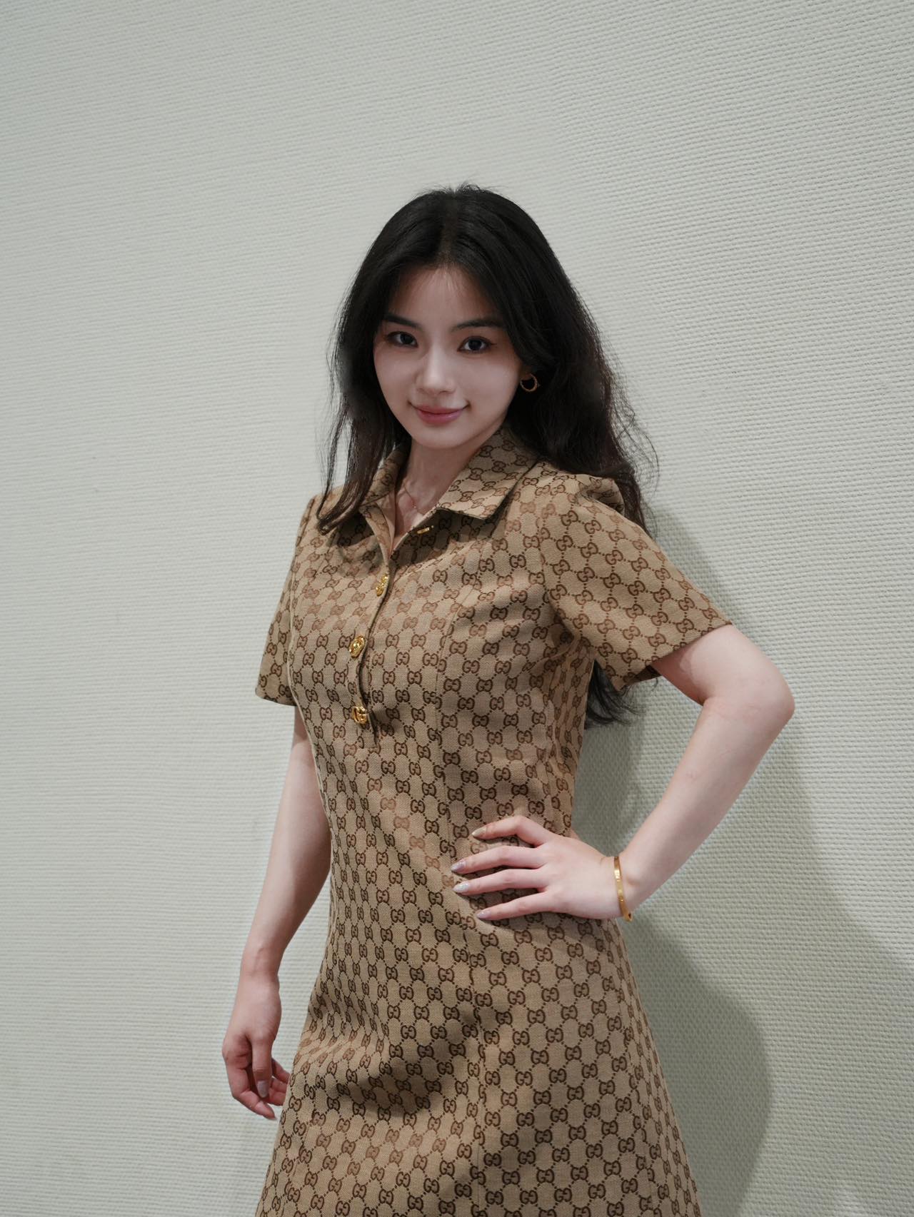NO:744500,Model upper body picture,Gucci-clothing,gucci,19860909模特上身图,古驰-服装,gucci,,Women's clothing