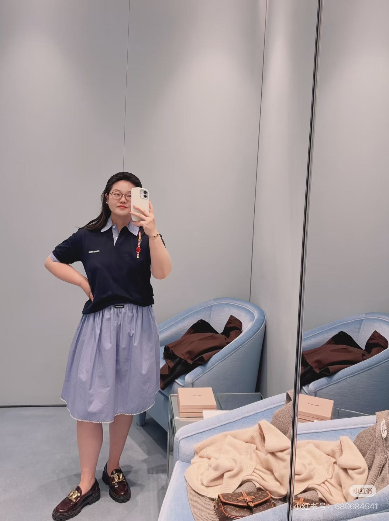 NO:776363,Purchasing agent for upper body pictures, Miu Miu-clothing,19860909代购上身图,缪缪-服装,,Women's clothing