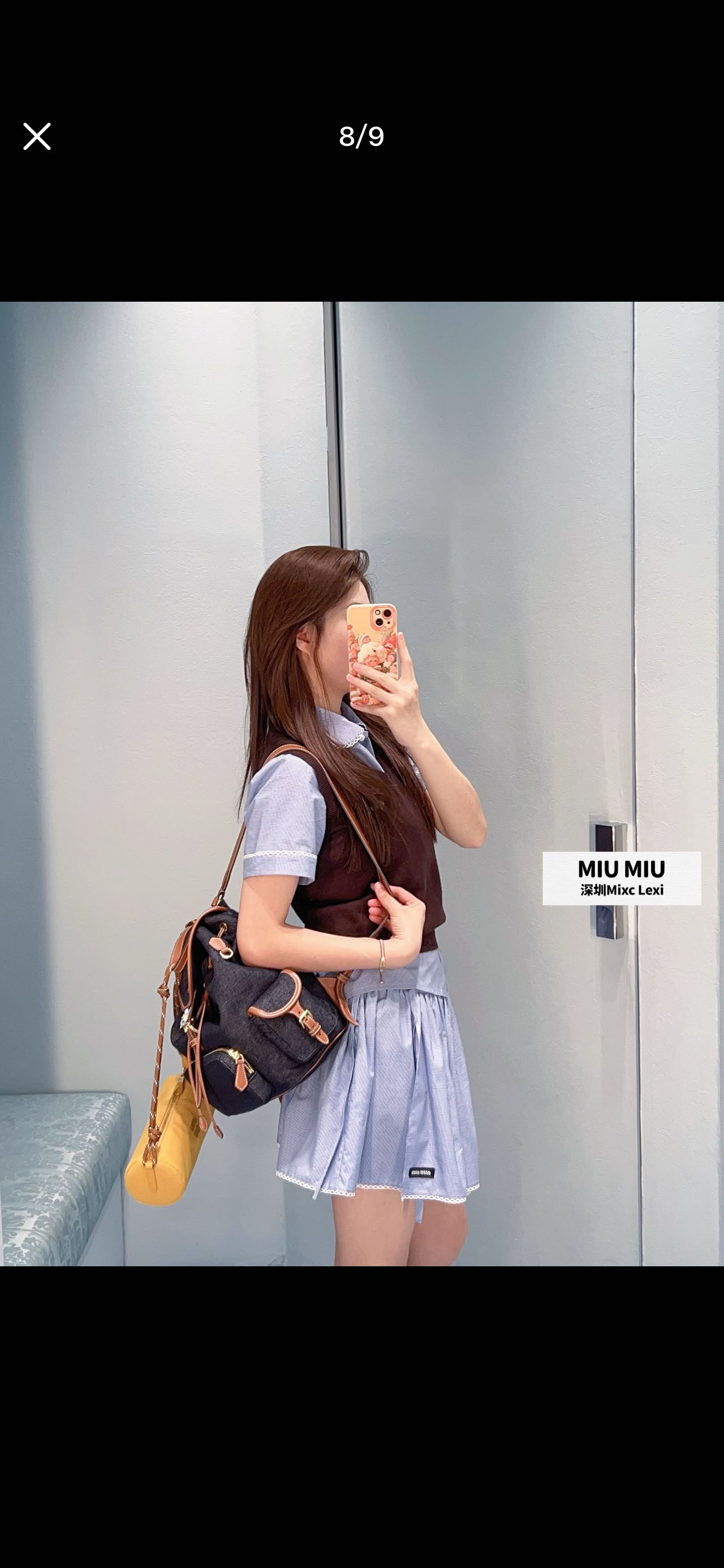 NO:776751,Purchasing agent for upper body pictures, Miu Miu-clothing,19860909代购上身图,缪缪-服装,,Women's clothing