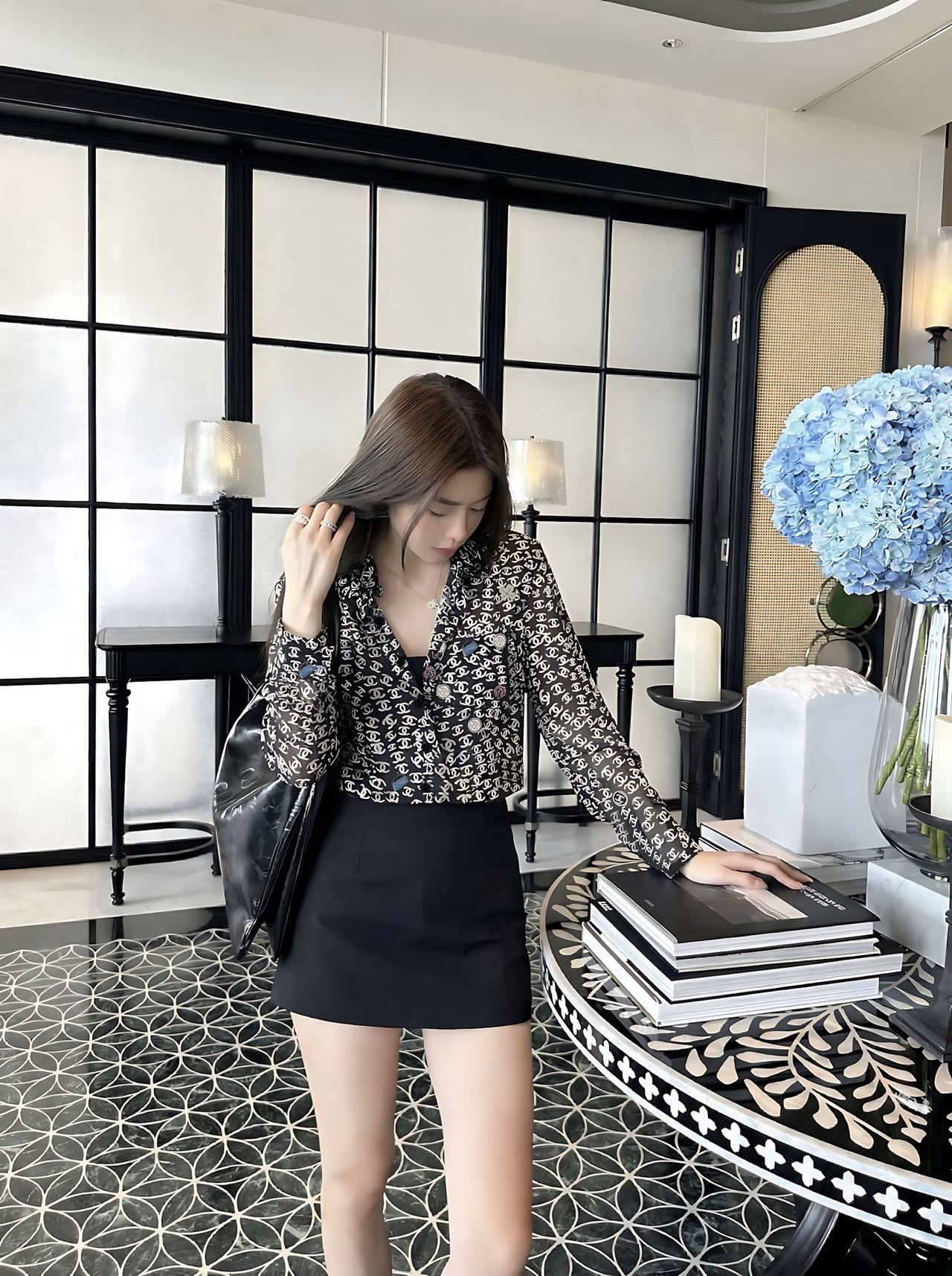 NO:780387,Model pictures, Chanel-clothing, chanel,19860909模特图,香奈儿-服装,chanel,,Women's clothing