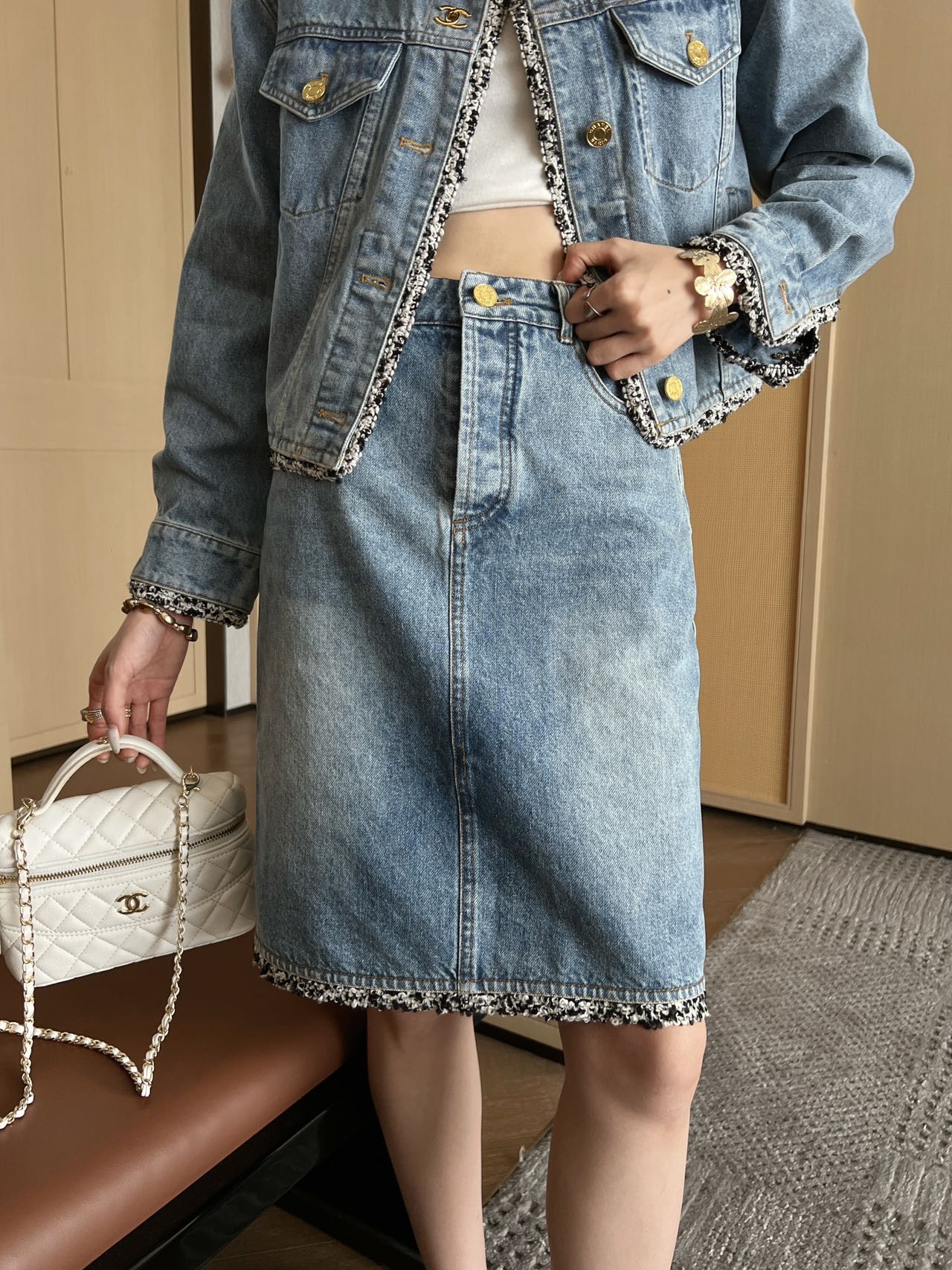 NO:780060,Model pictures, Chanel-clothing, chanel,19860909模特图,香奈儿-服装,chanel,,Women's clothing