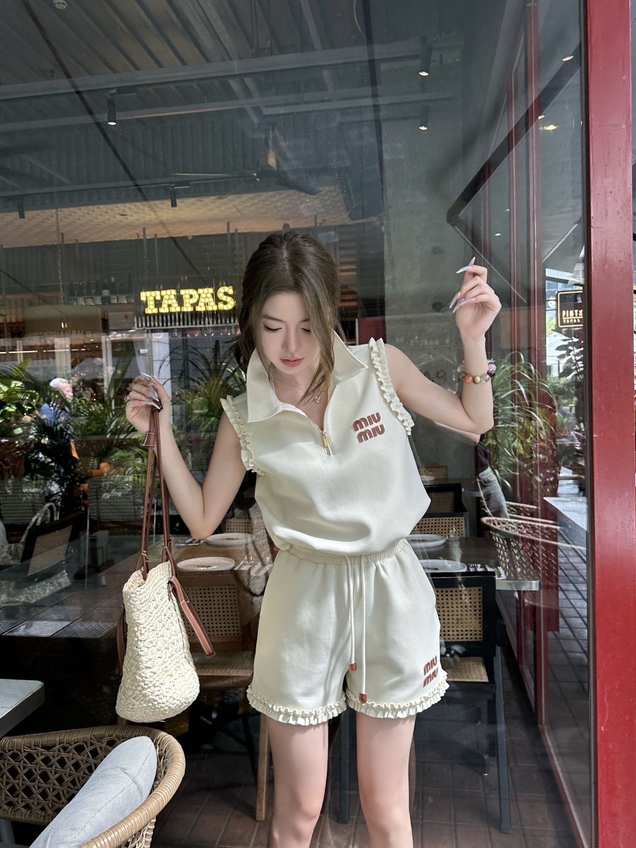 NO:780046,Model pictures, Miu Miu-clothing,19860909模特图,缪缪-服装,,Women's clothing