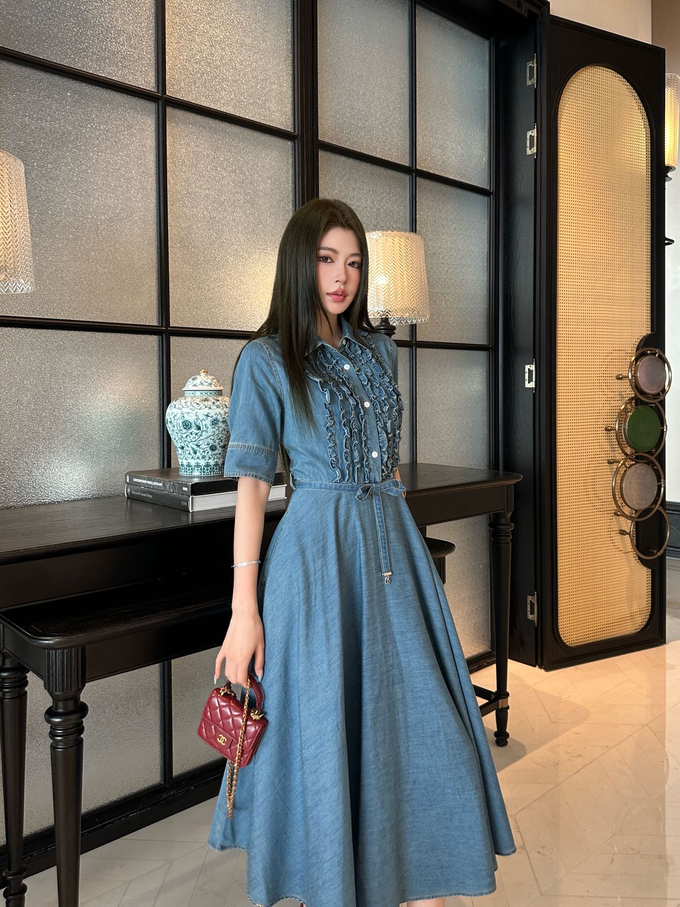 NO:822594,model pictures,,19860909模特图,,,Women's clothing