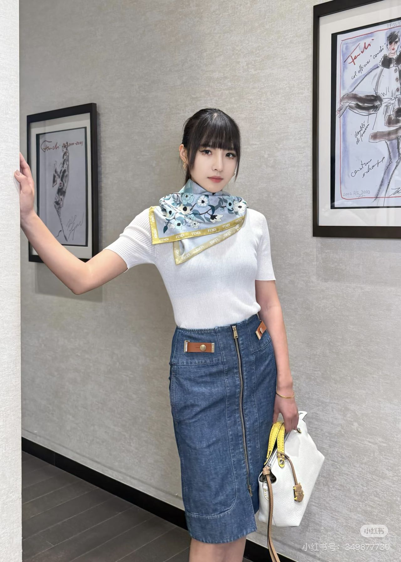 펜디 여성 스커트 131869 Fendi Skirt