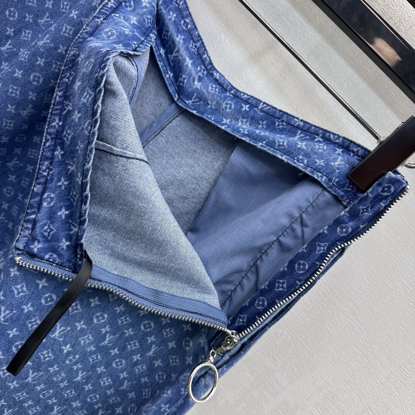 louis vuitton monogram jacquard flared pants