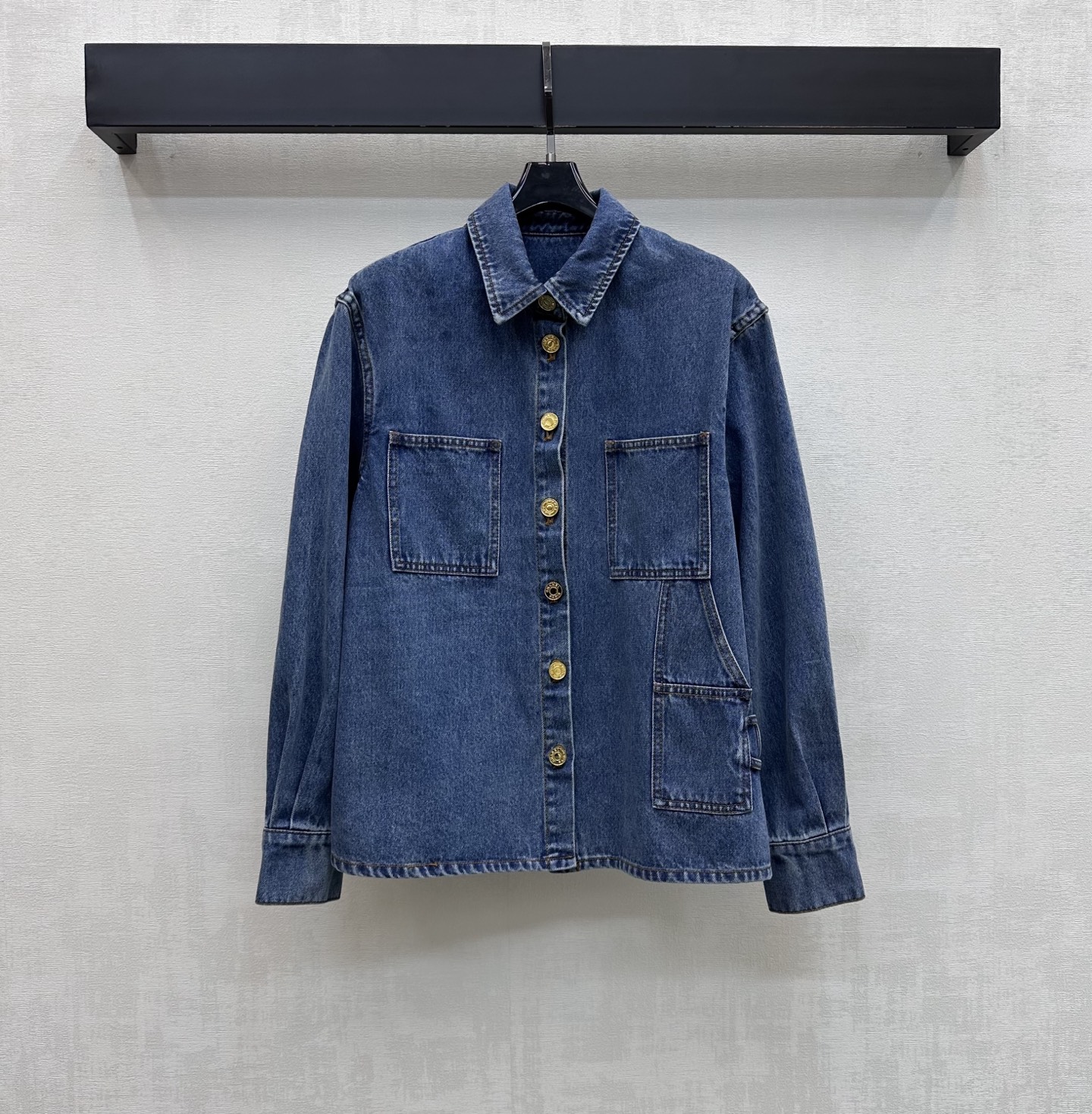 Blue Four Pocket Denim Jacket