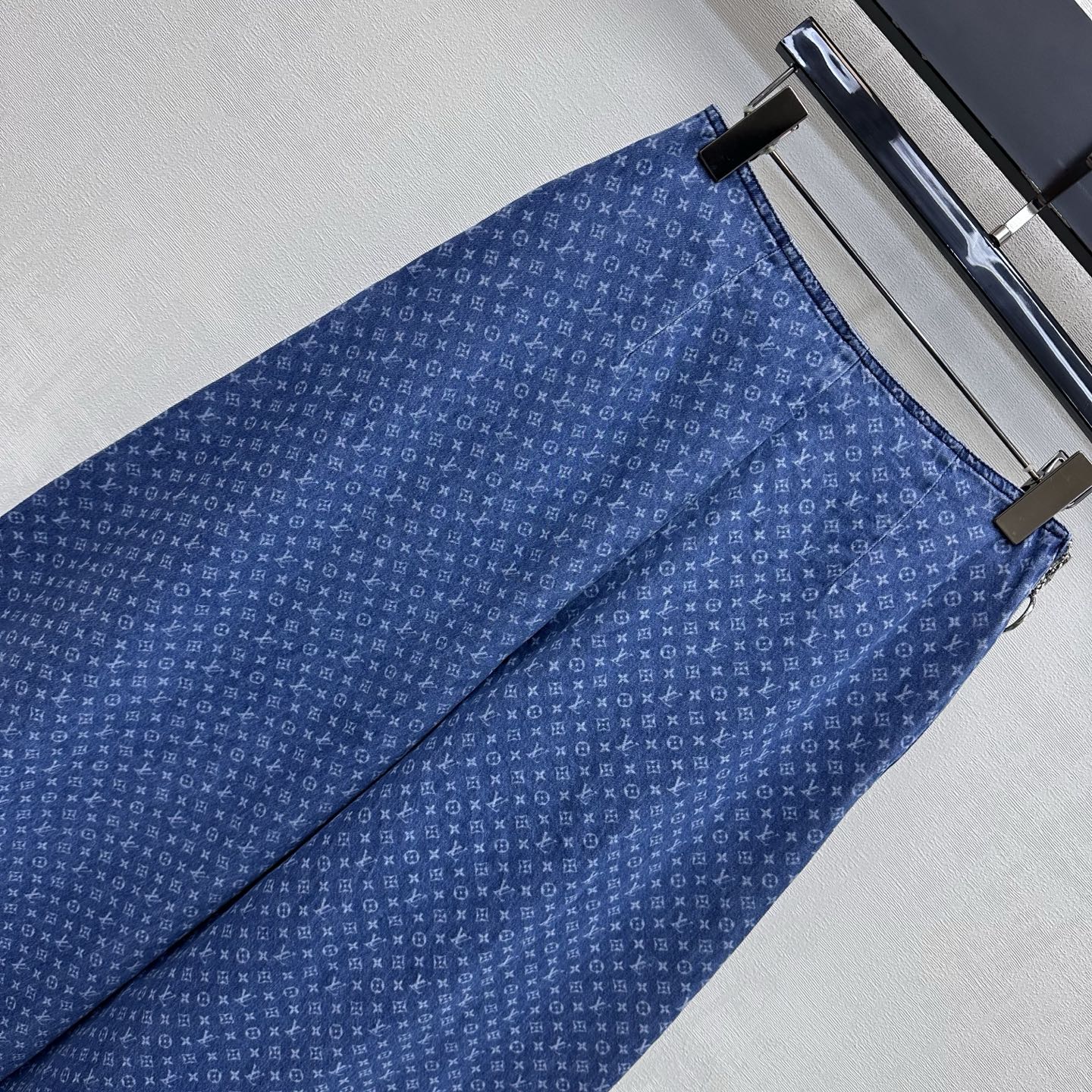 louis vuitton monogram jacquard flared pants