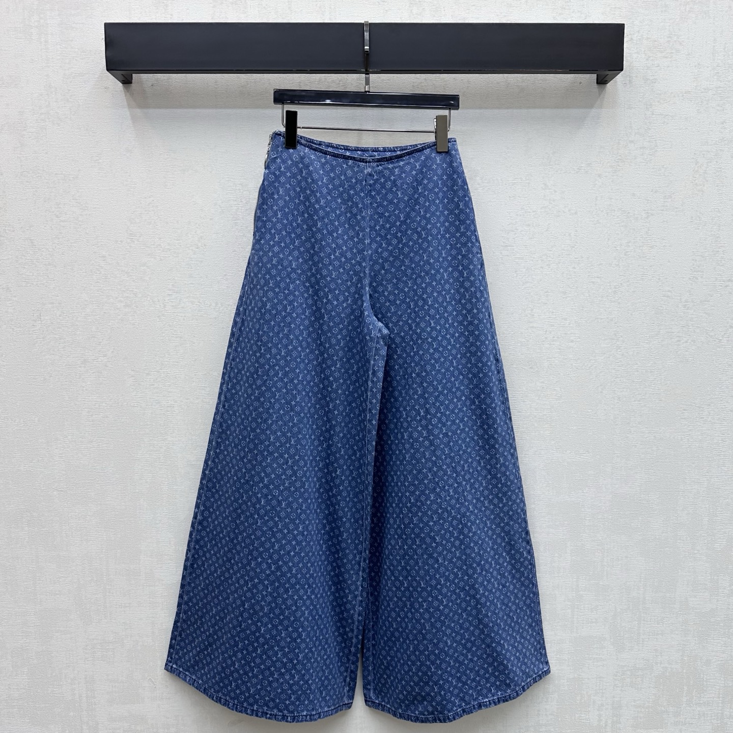 louis vuitton monogram jacquard flared pants