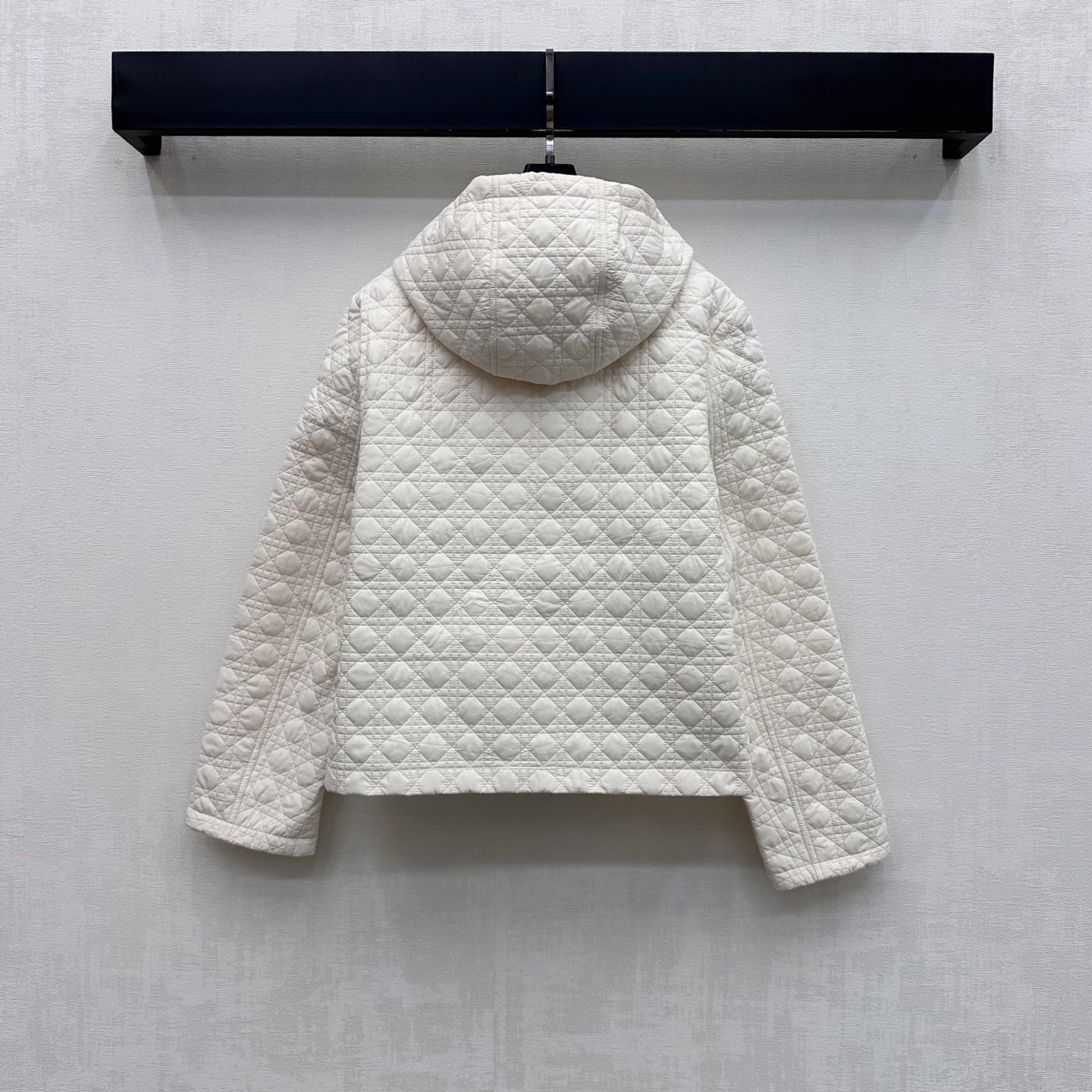 Dior Quilted Hooded Short Jacket