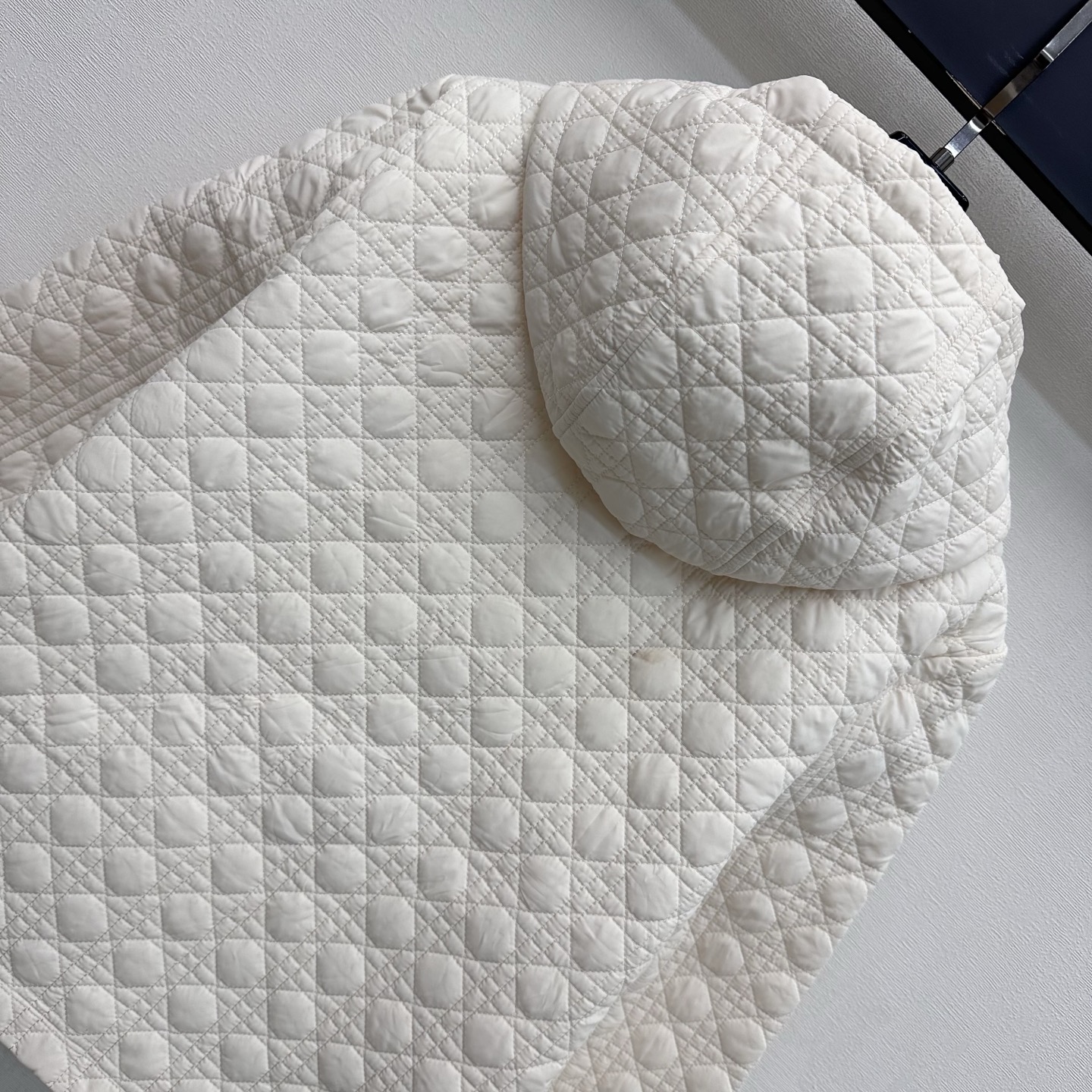 Dior Quilted Hooded Short Jacket