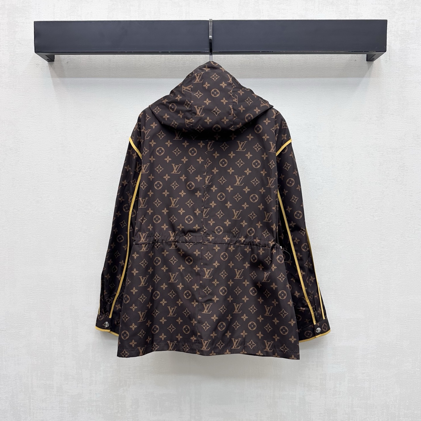louis vuitton monogram hooded parka