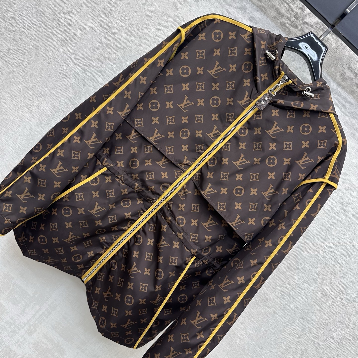 louis vuitton monogram hooded parka