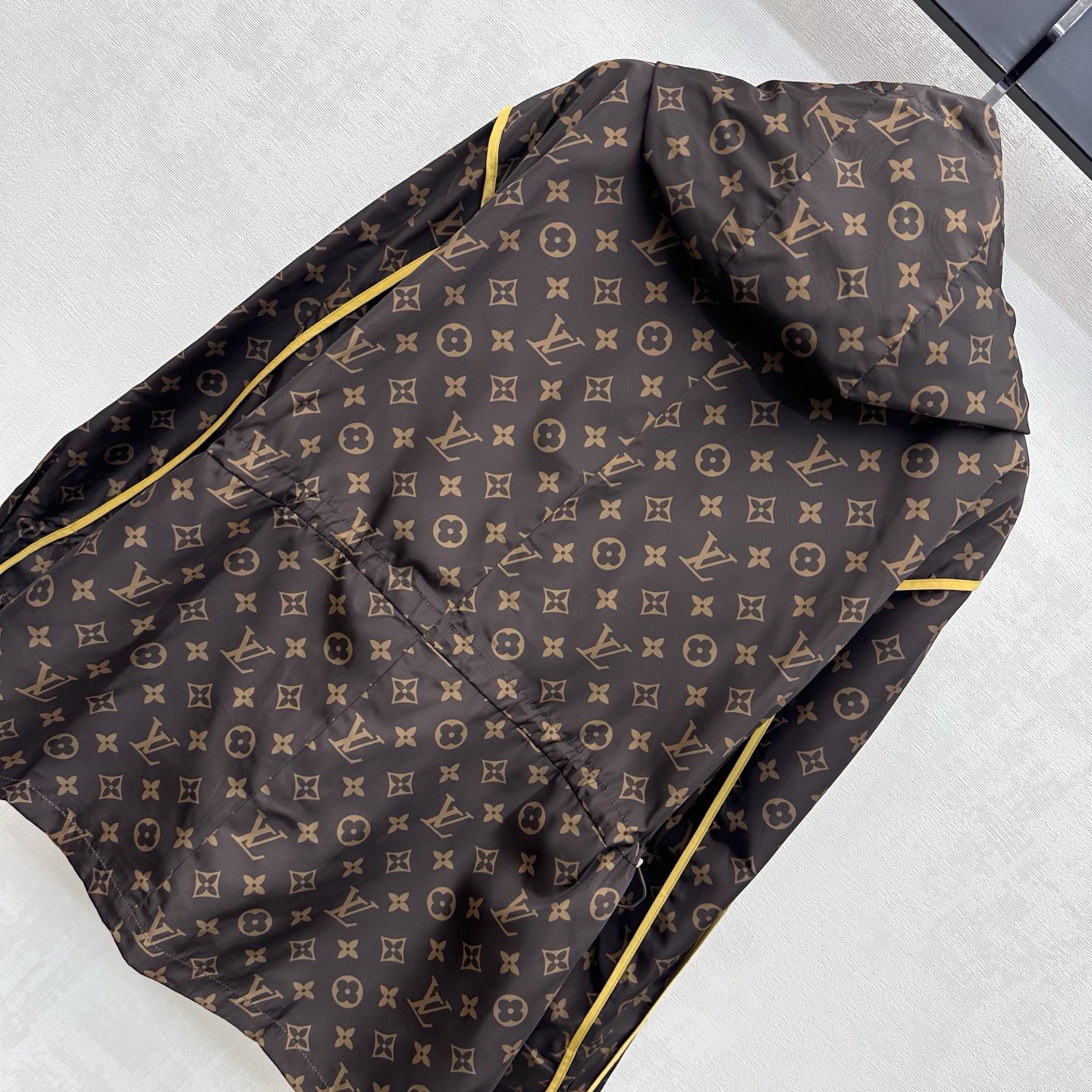 louis vuitton monogram hooded parka