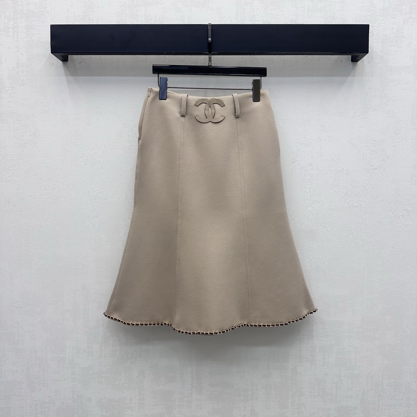 chanel double c zip jacket mermaid skirt set