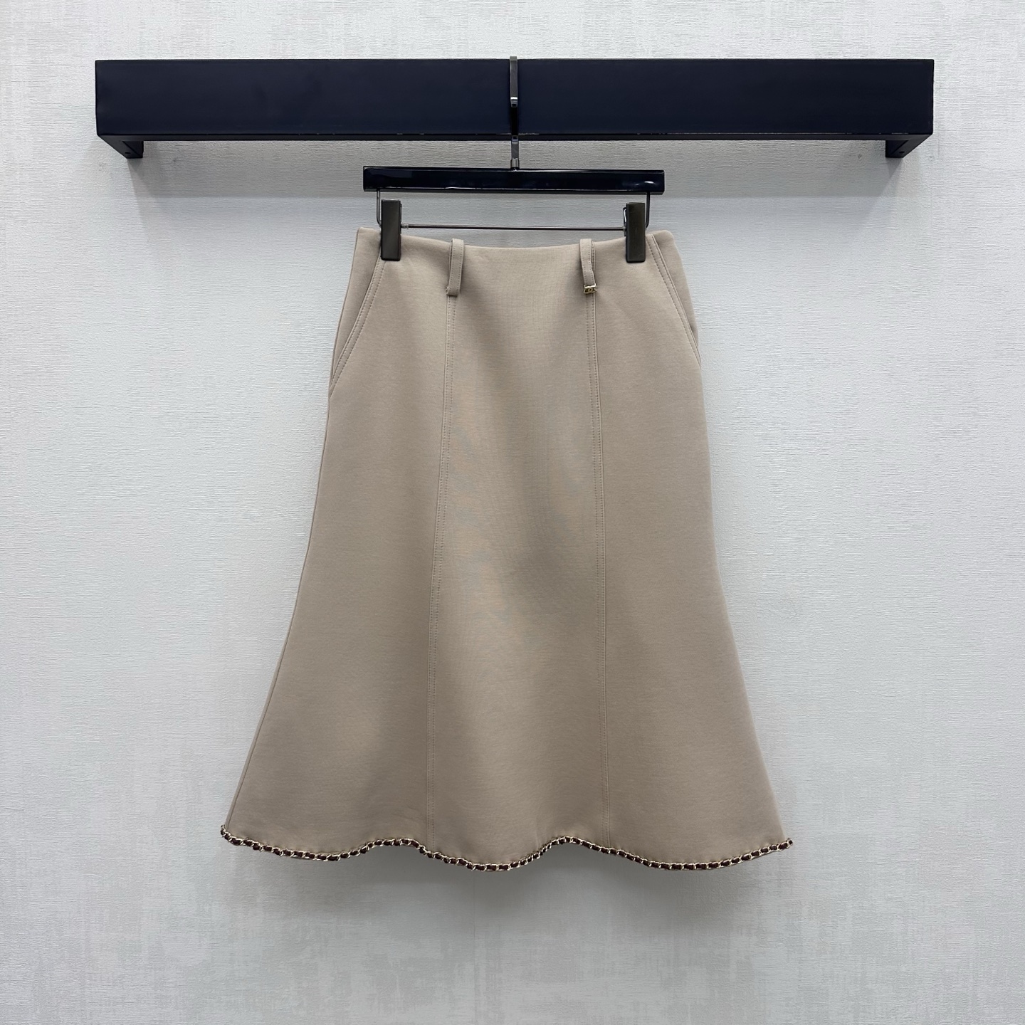 chanel double c zip jacket mermaid skirt set