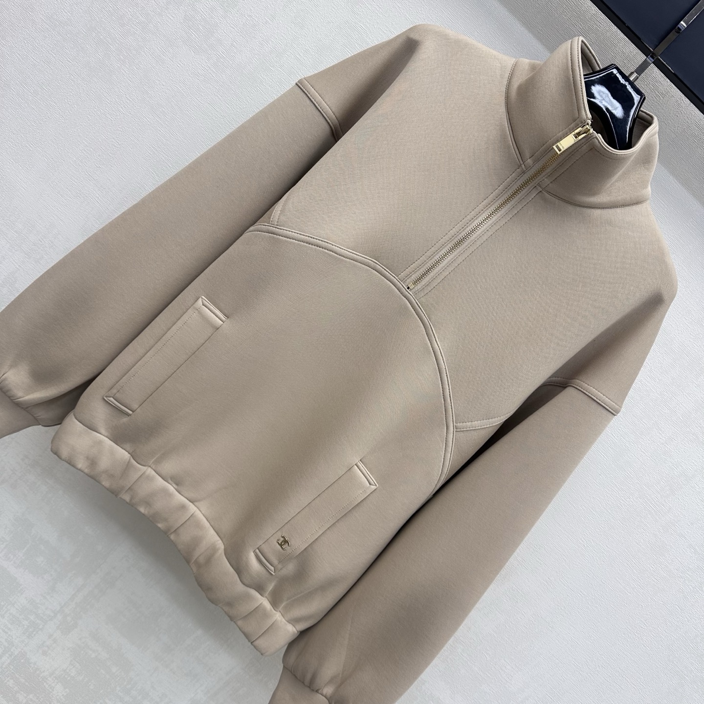 chanel double c zip jacket mermaid skirt set