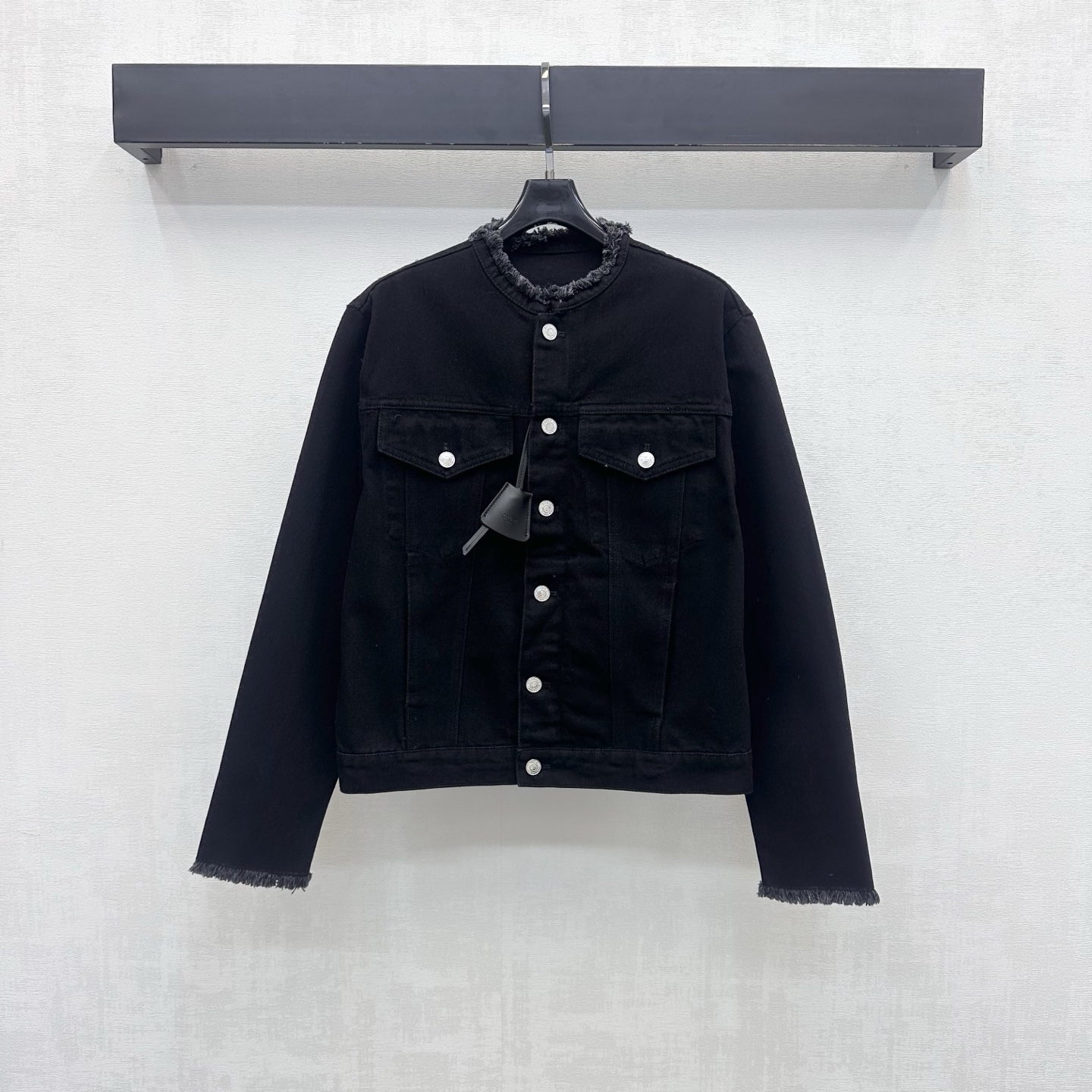 Celine Black Denim Jacket