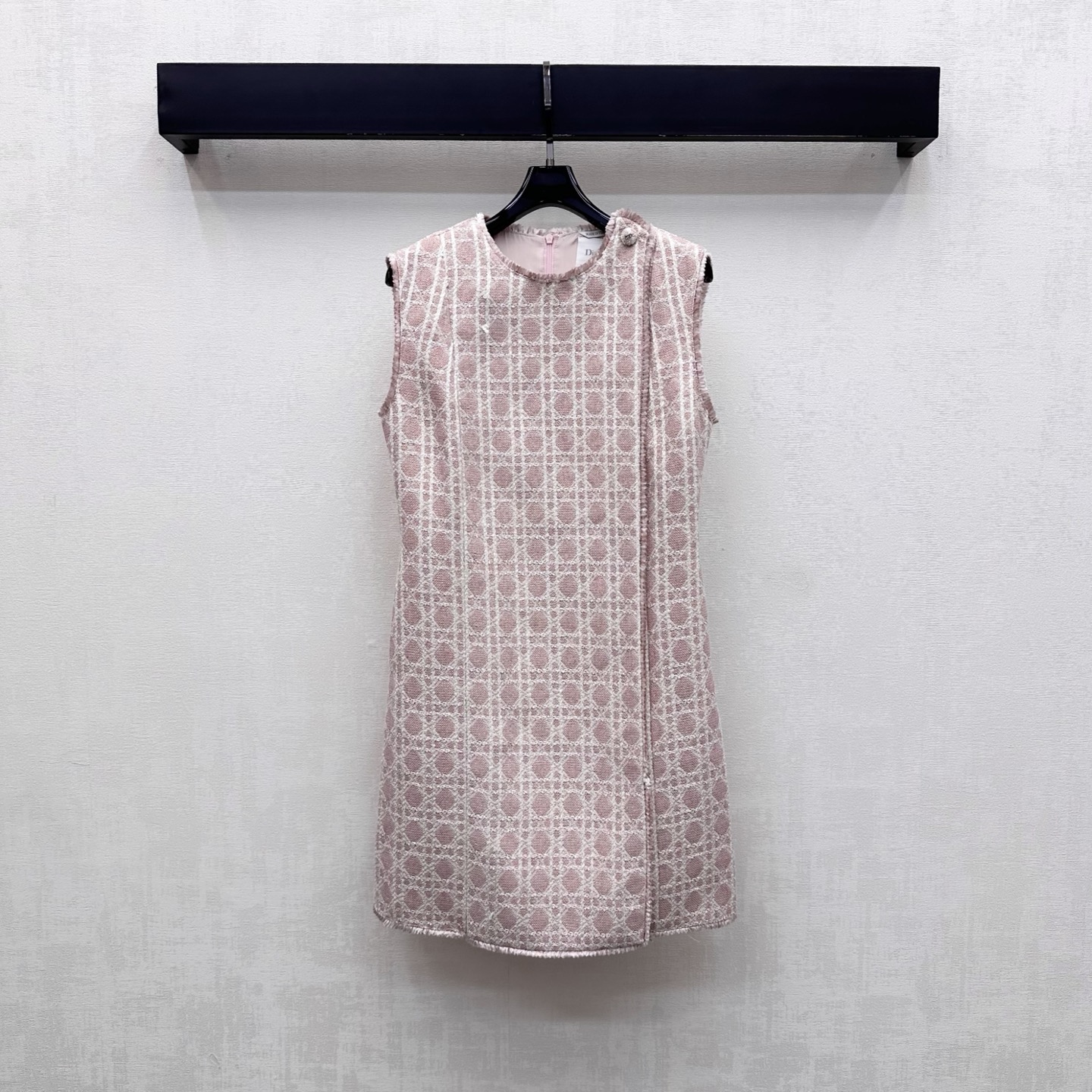 Dior Pink Monogram Sleeveless Dress