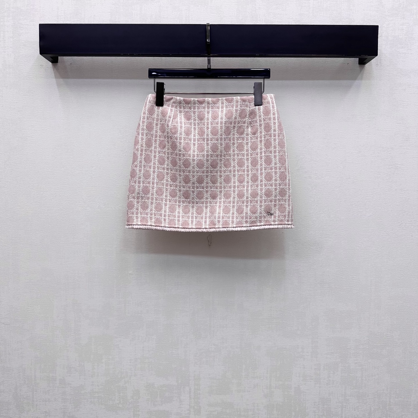 Dior Pink Monogram Mini Skirt