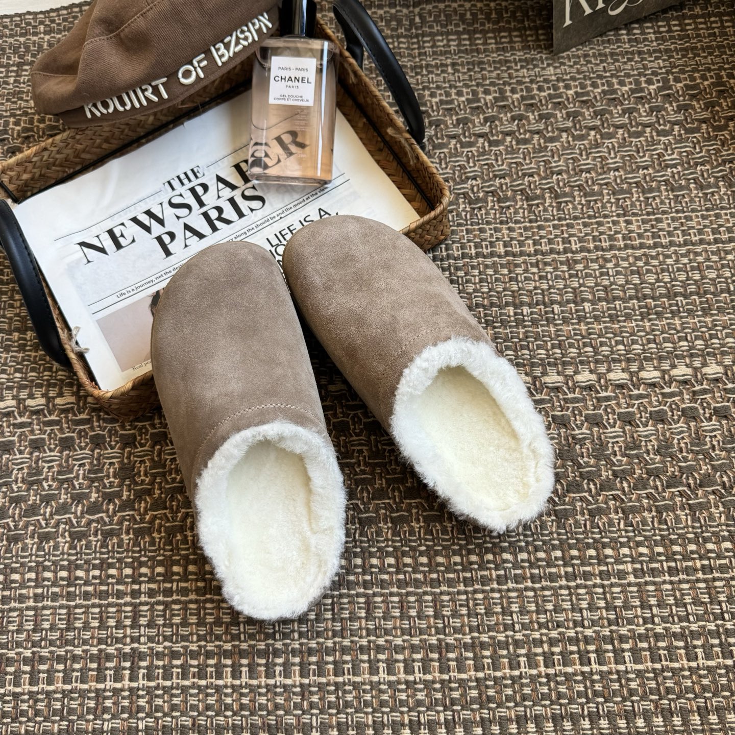 NO:547118,Details of alo Baotou Shaved Zongzi, fur shoes19860909alo包头拖灰粽细节,毛毛鞋,Women's Shoes