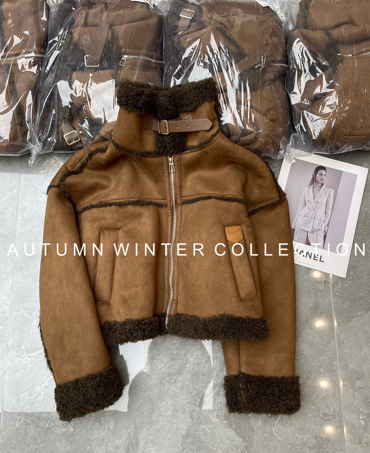 High-End Women’s Suits: LV Inspired Styles for Autumn and Winter Comfort - 图片 1