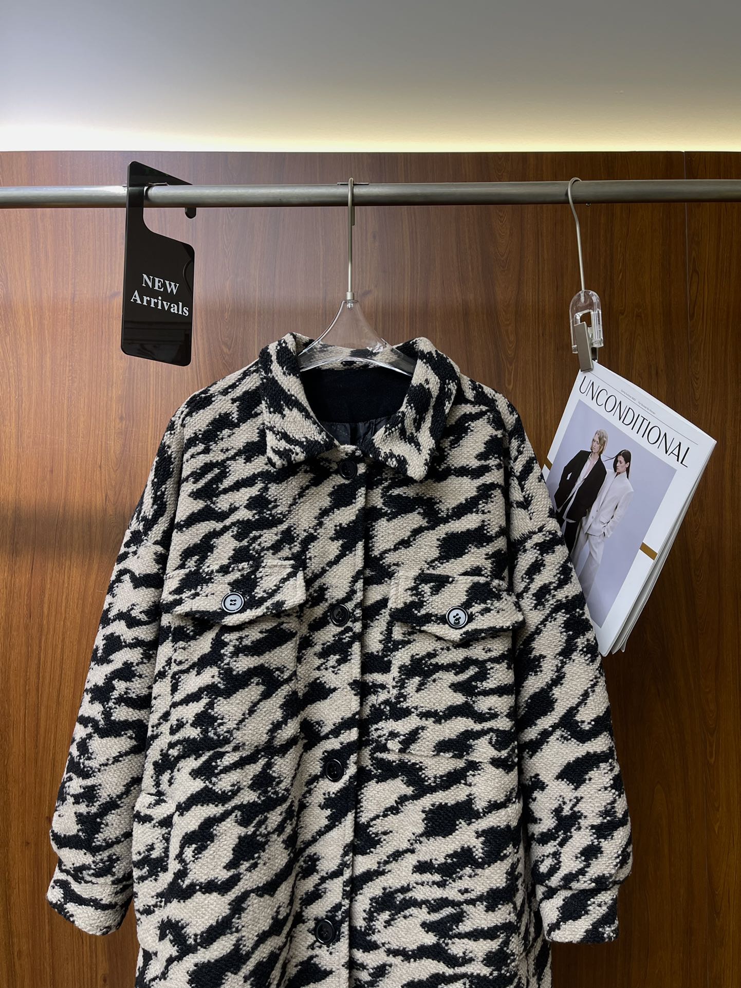 P897 High-quality women’s outfit with dustproof sack Sandro’s same morning - 图片 8