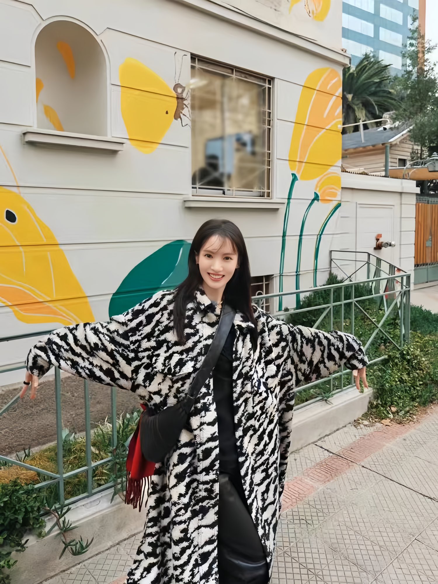 P897 High-quality women’s outfit with dustproof sack Sandro’s same morning - 图片 5