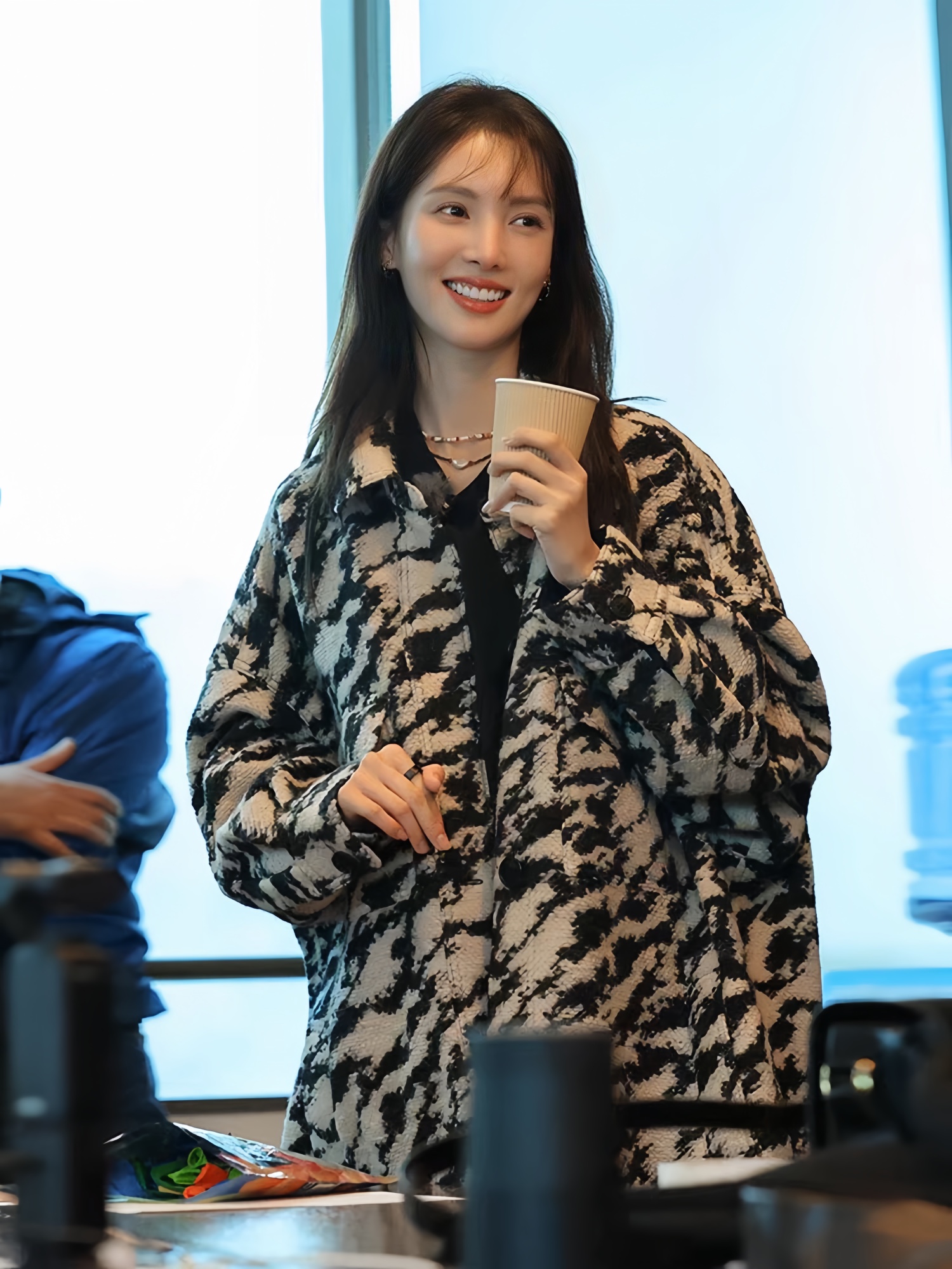 P897 High-quality women’s outfit with dustproof sack Sandro’s same morning - 图片 2