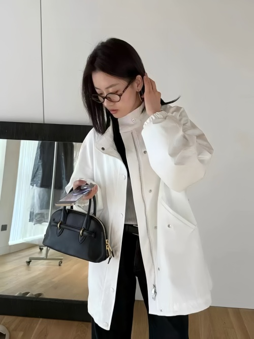 Minimalist Stand Collar Streetwear Trench Coat Loose Fit Windbreaker Jacket 1 Minimalist Stand Collar Streetwear Trench Coat Loose Fit Windbreaker Jacket