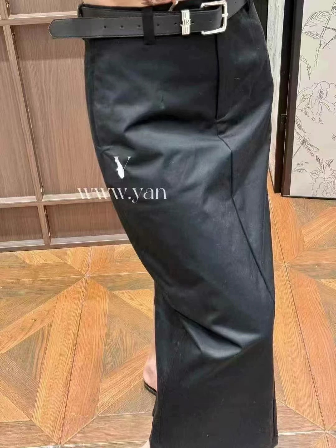 Stylish High-Quality Women’s Outfit with Modon-Simplified Cowboy Half-Dress and High Waist Effect - 图片 6