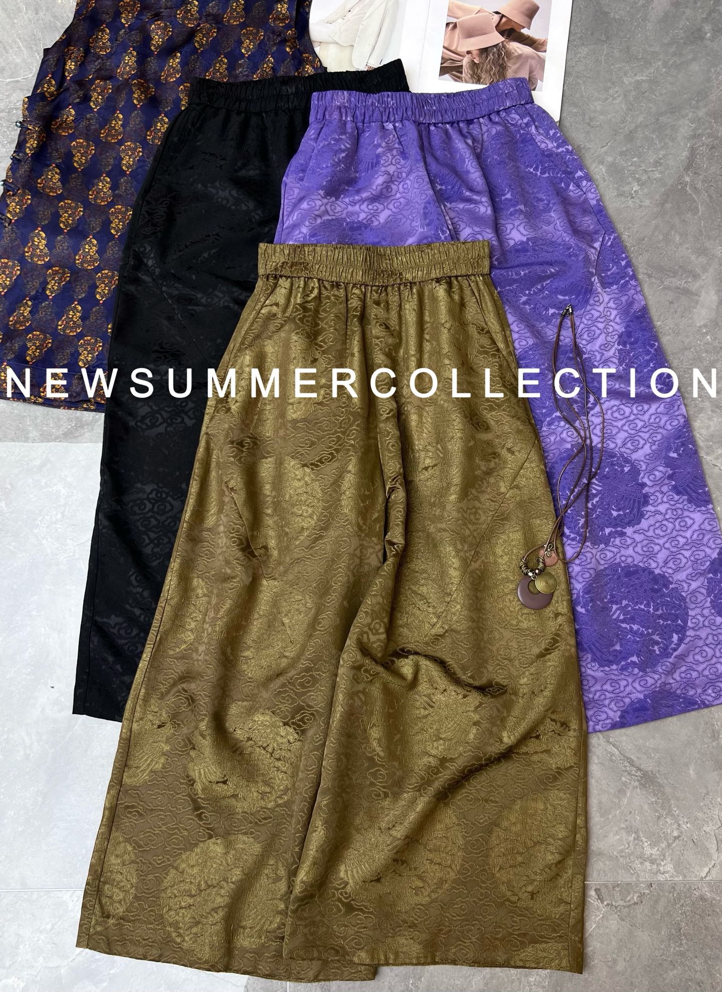 Title: High-Quality Women’s Suit with Medium-Sized Broad-Legged Shorts – Description of Features and Benefits Summary: New high-end women’s suit with medium-sized broad-legged shorts, offering - 图片 3