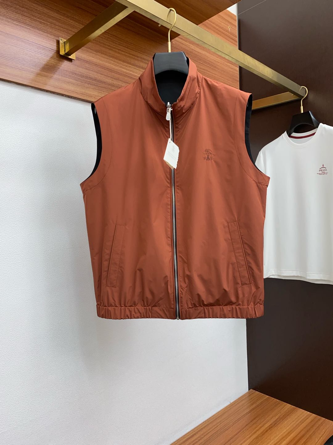  BC 25新品双面马甲 时尚帅气，简约百搭款 定制原版面料 不仅挺括 保持潮流的廓形，又穿着舒适，纱织