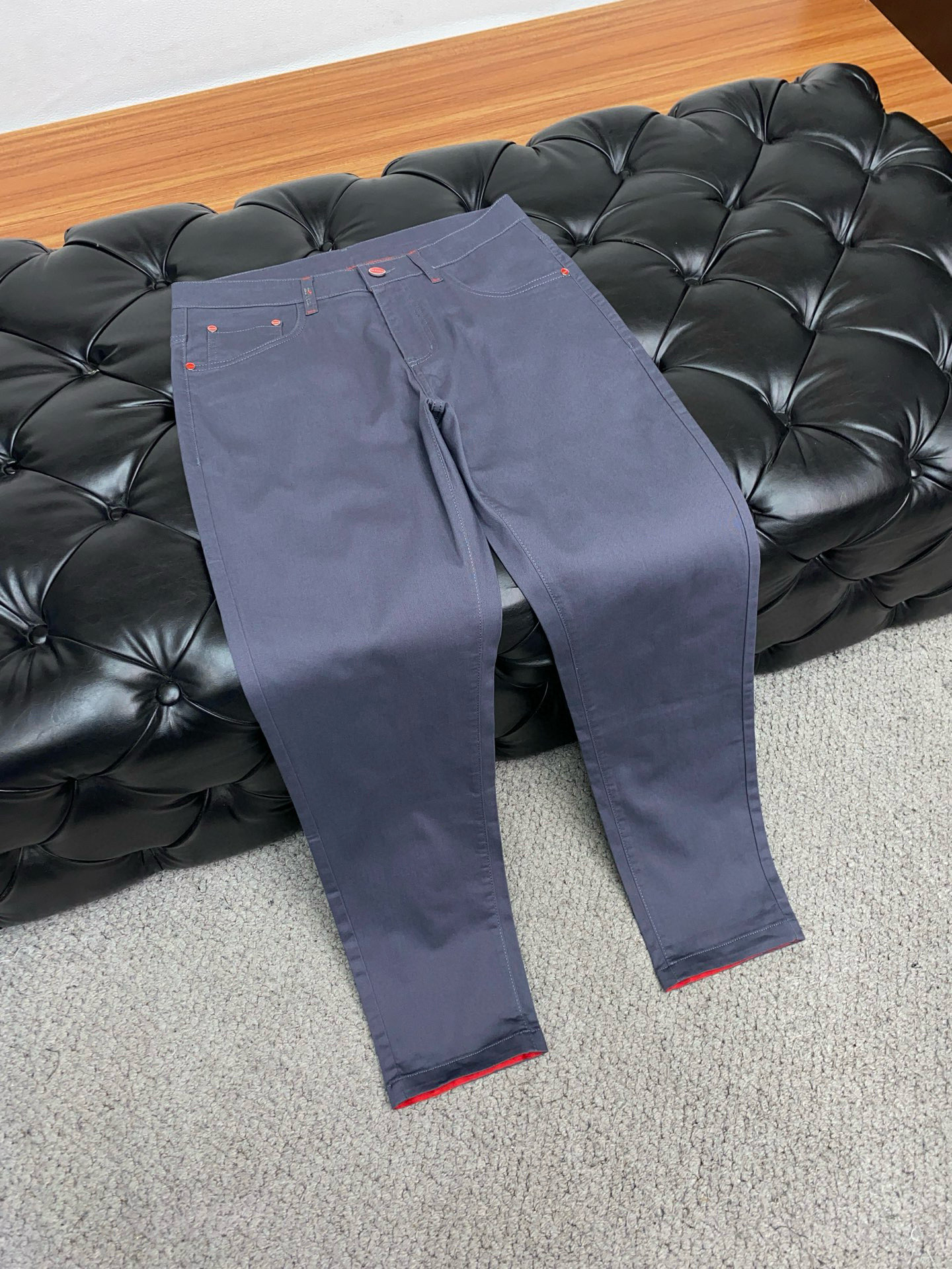 “Kiton 2025 Customizable Leisure Pants: High-End Style for Business and Leisure, Sizes 30-38” - 图片 6