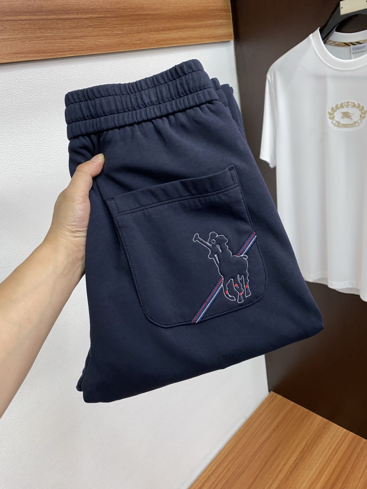 Ralph Lauren Men's 2025 Autumn/Winter Custom Cotton Casual Pants